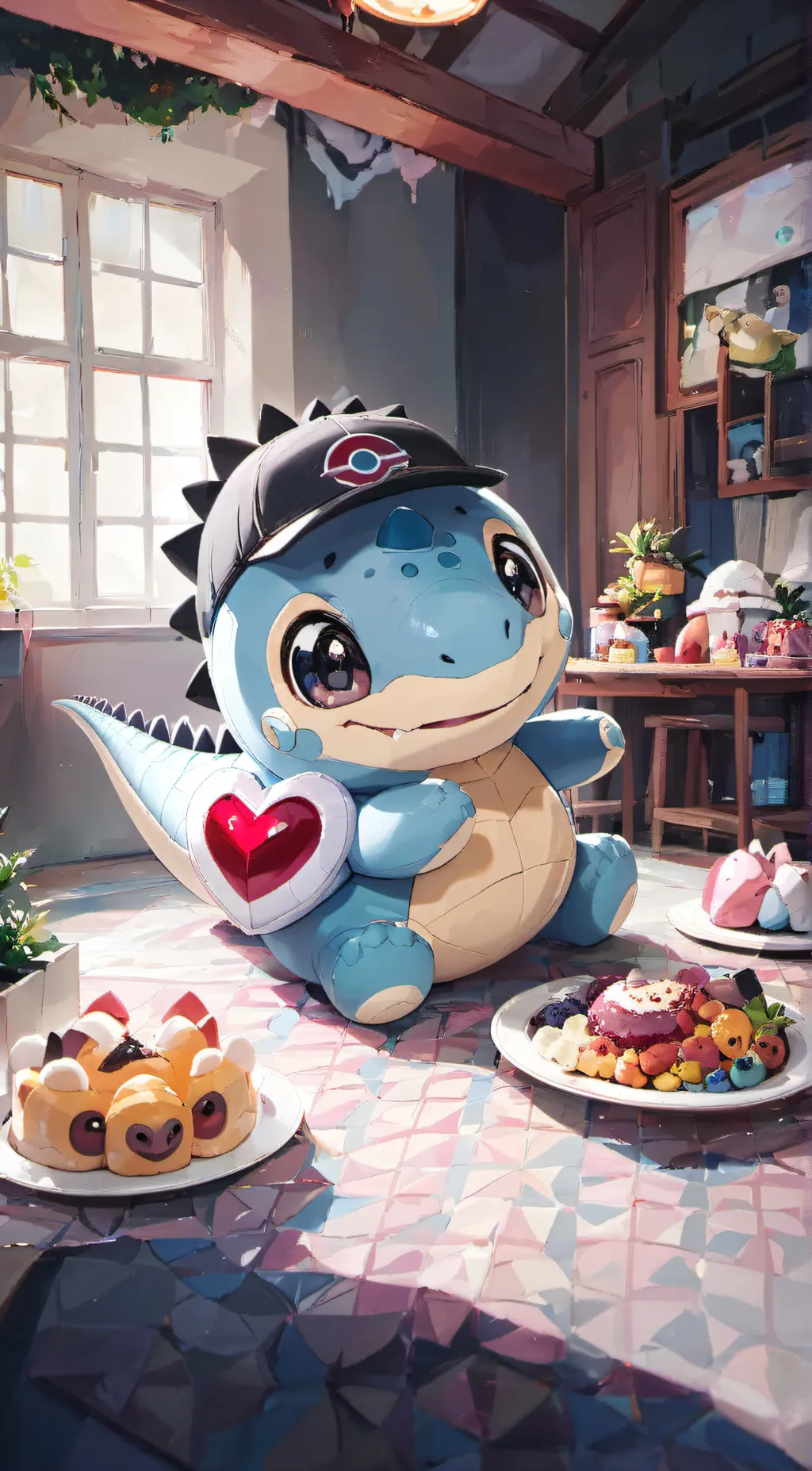 ai character: Mr snuggles background