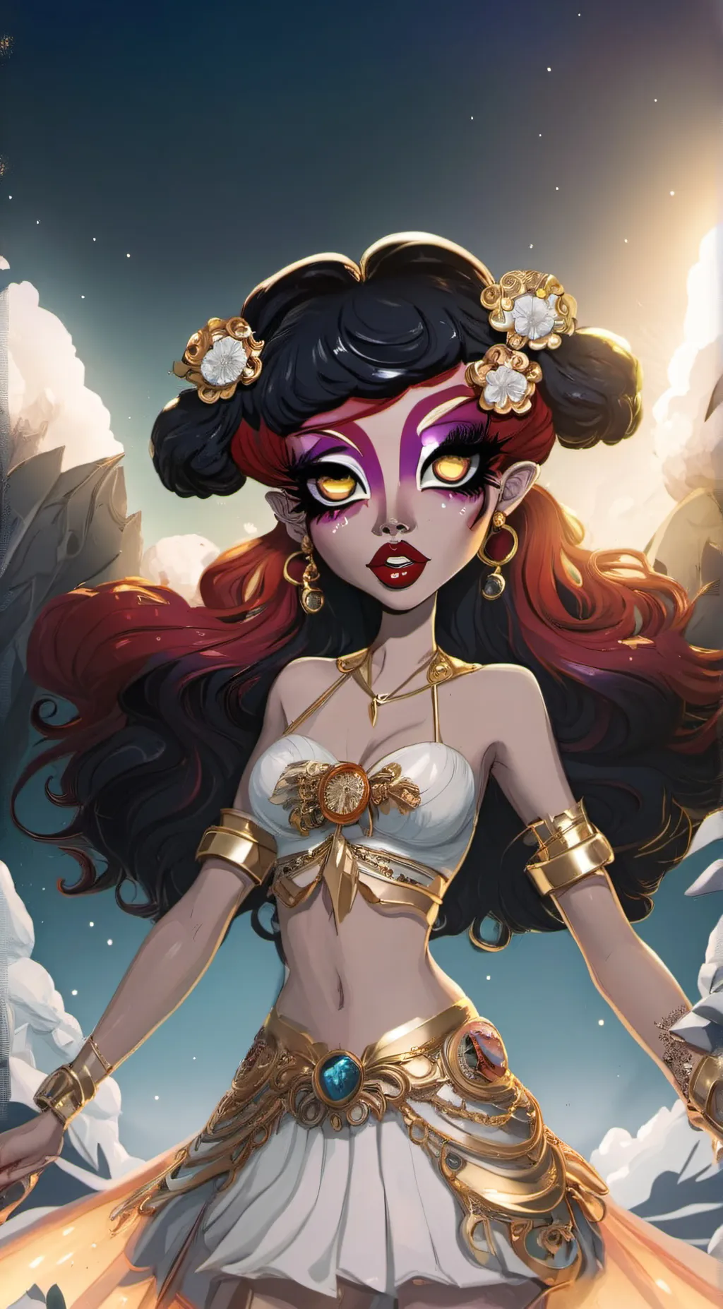 ai character: Operetta  background