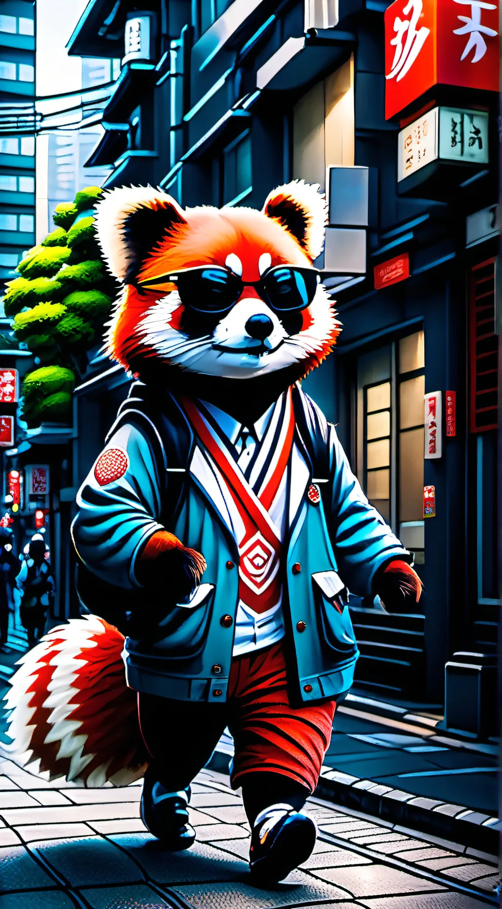 ai character: Coke  background