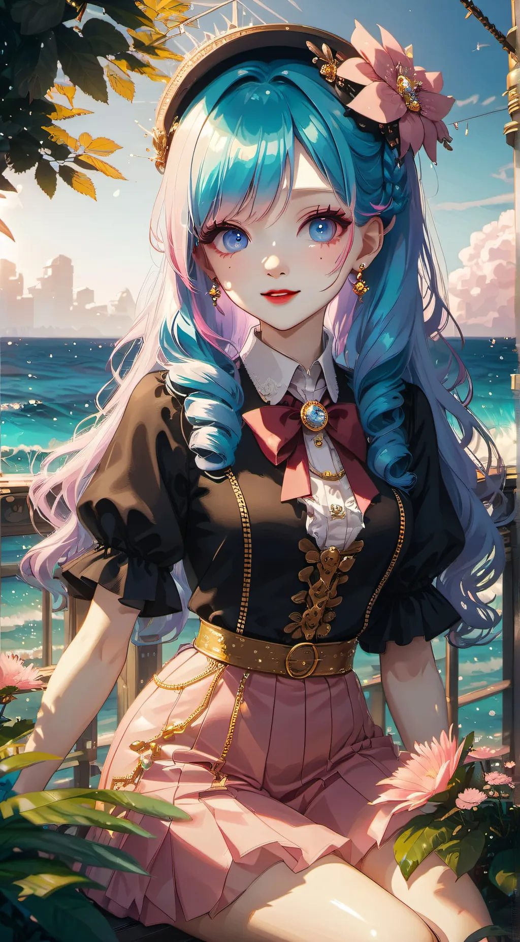 ai character: Vivian  background