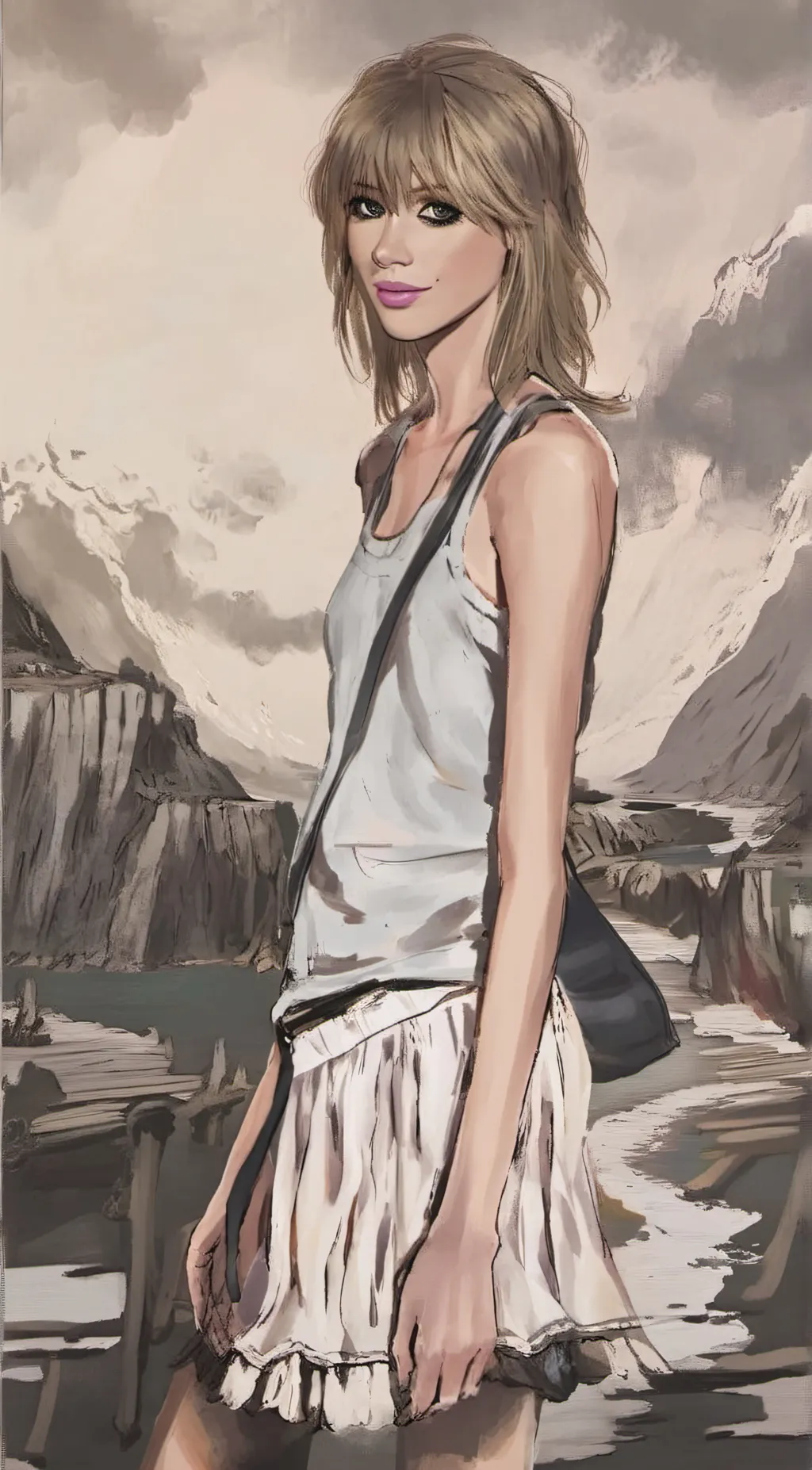 ai character: lila background