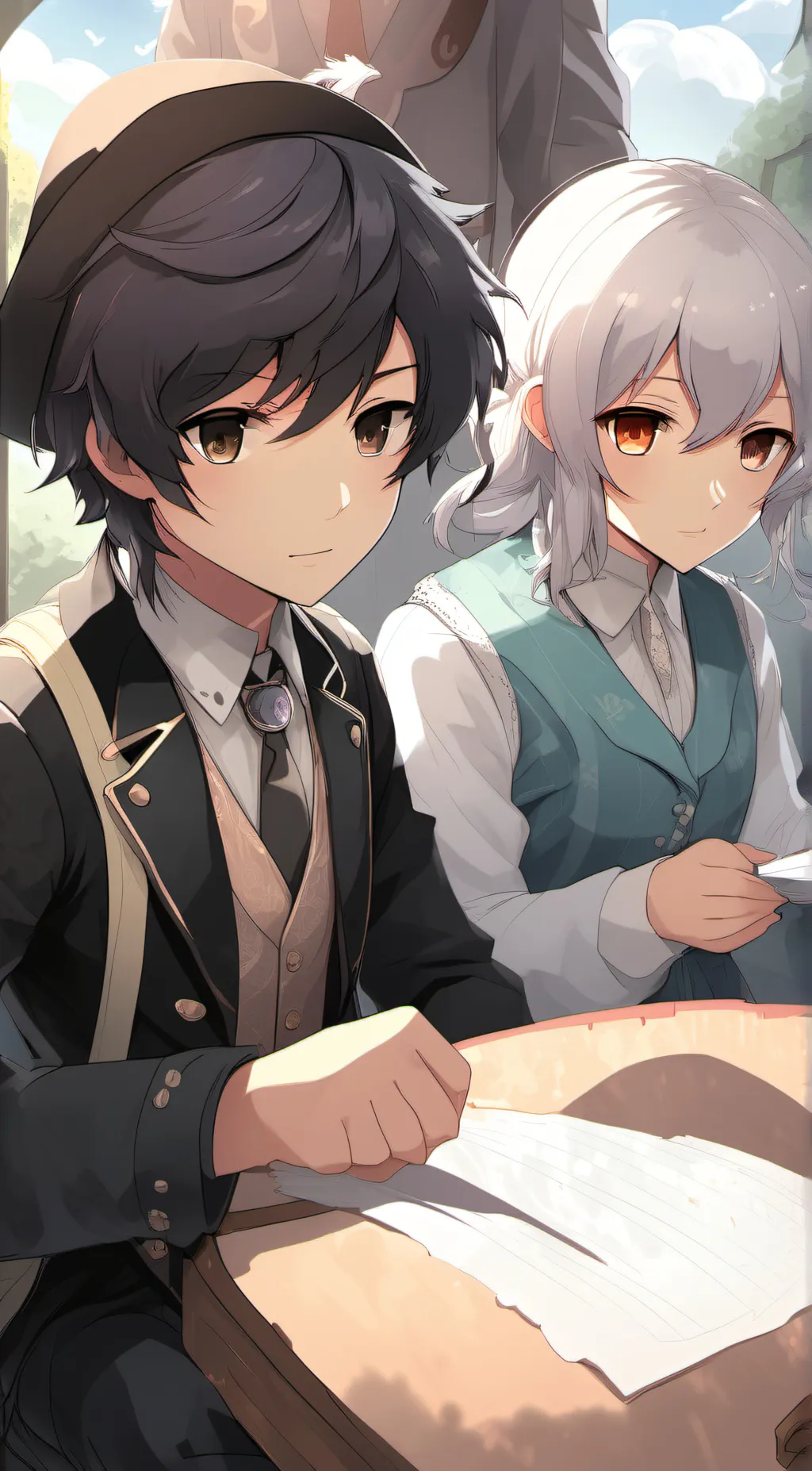 ai character: your friends background