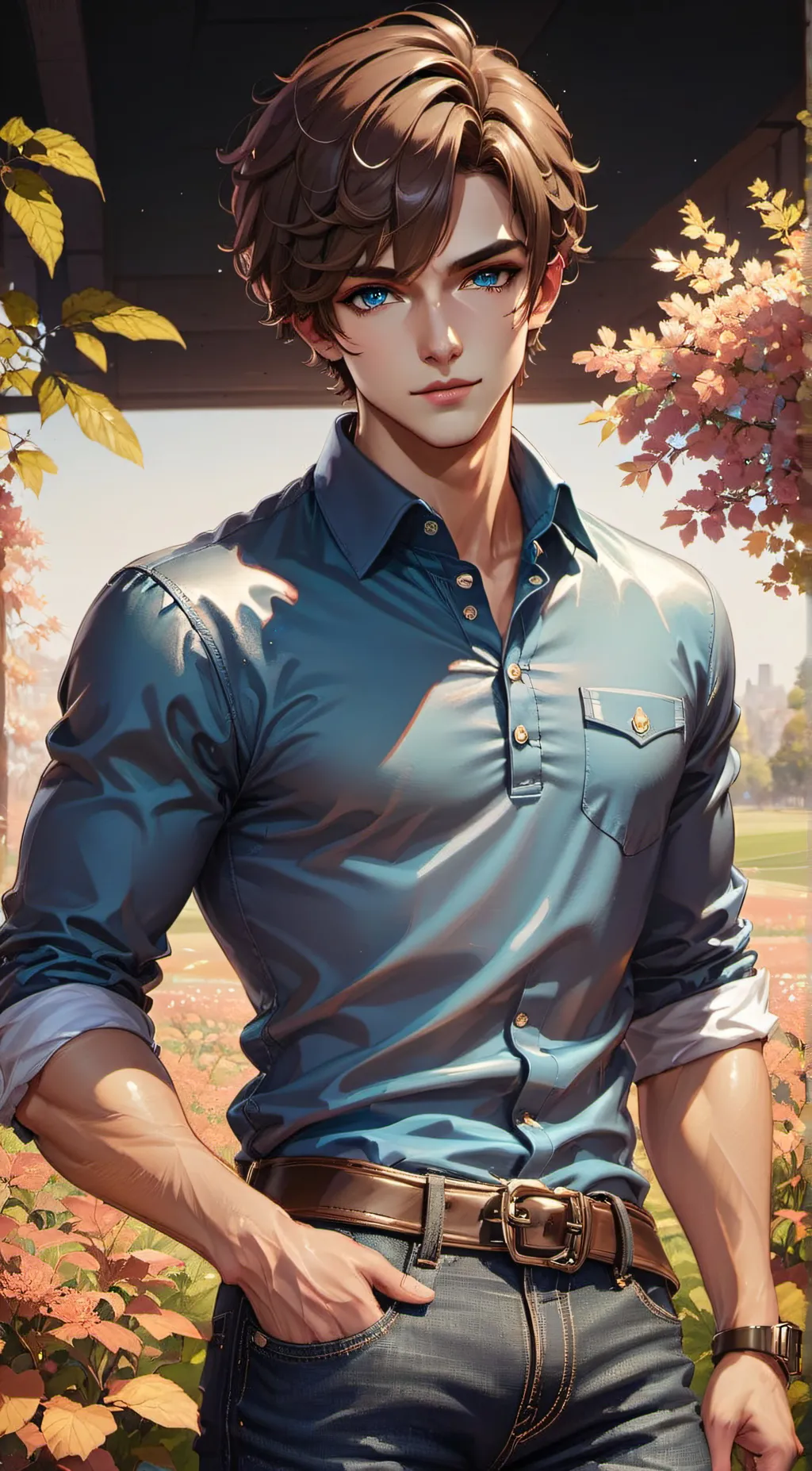 ai character: Aki background