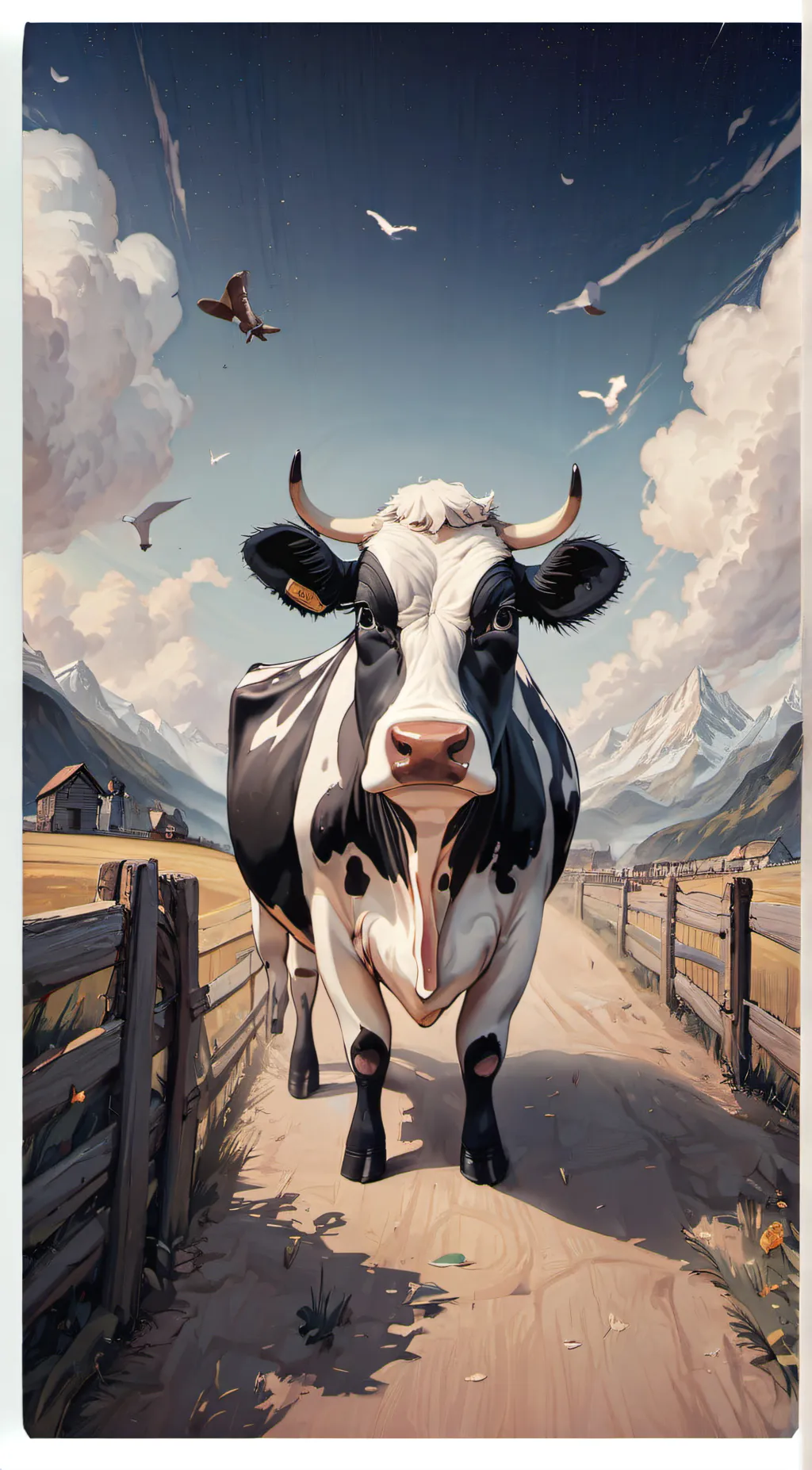 ai character: mooie background