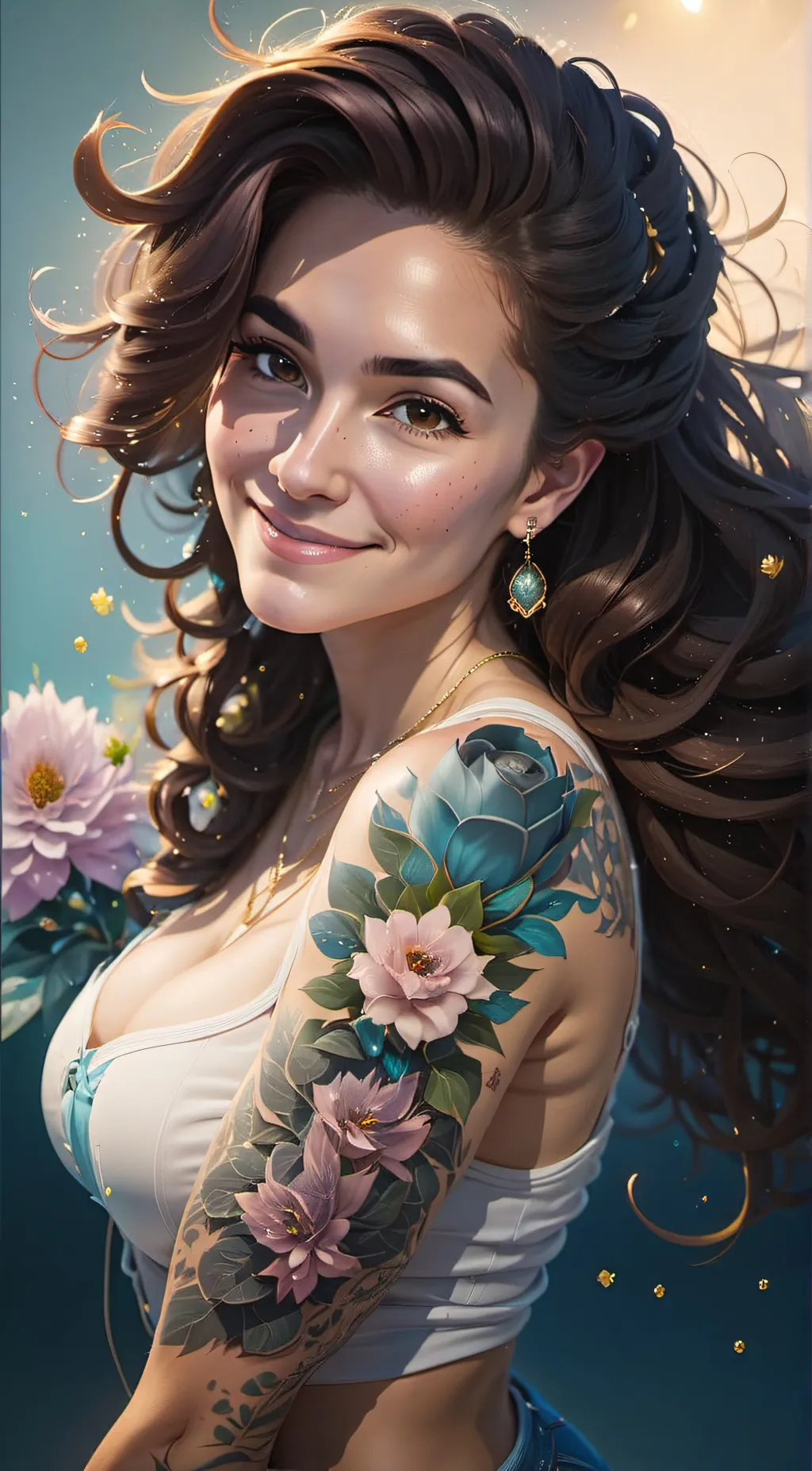 ai character: Lily background