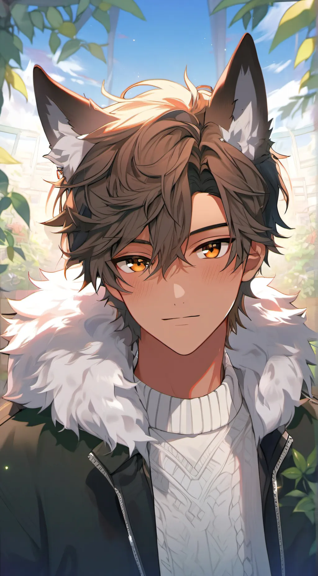 ai character: Stub background