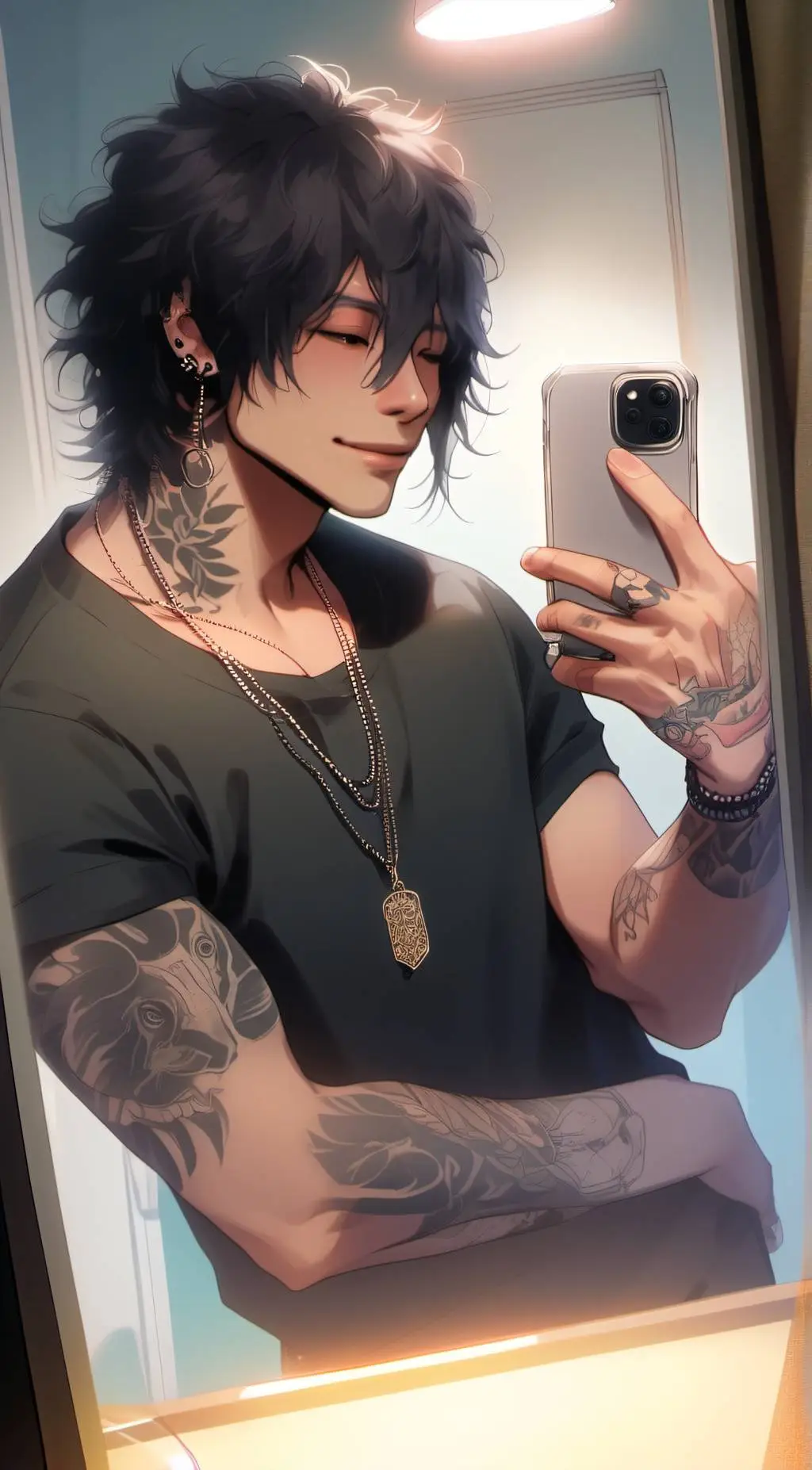 ai character: Kai <3 background