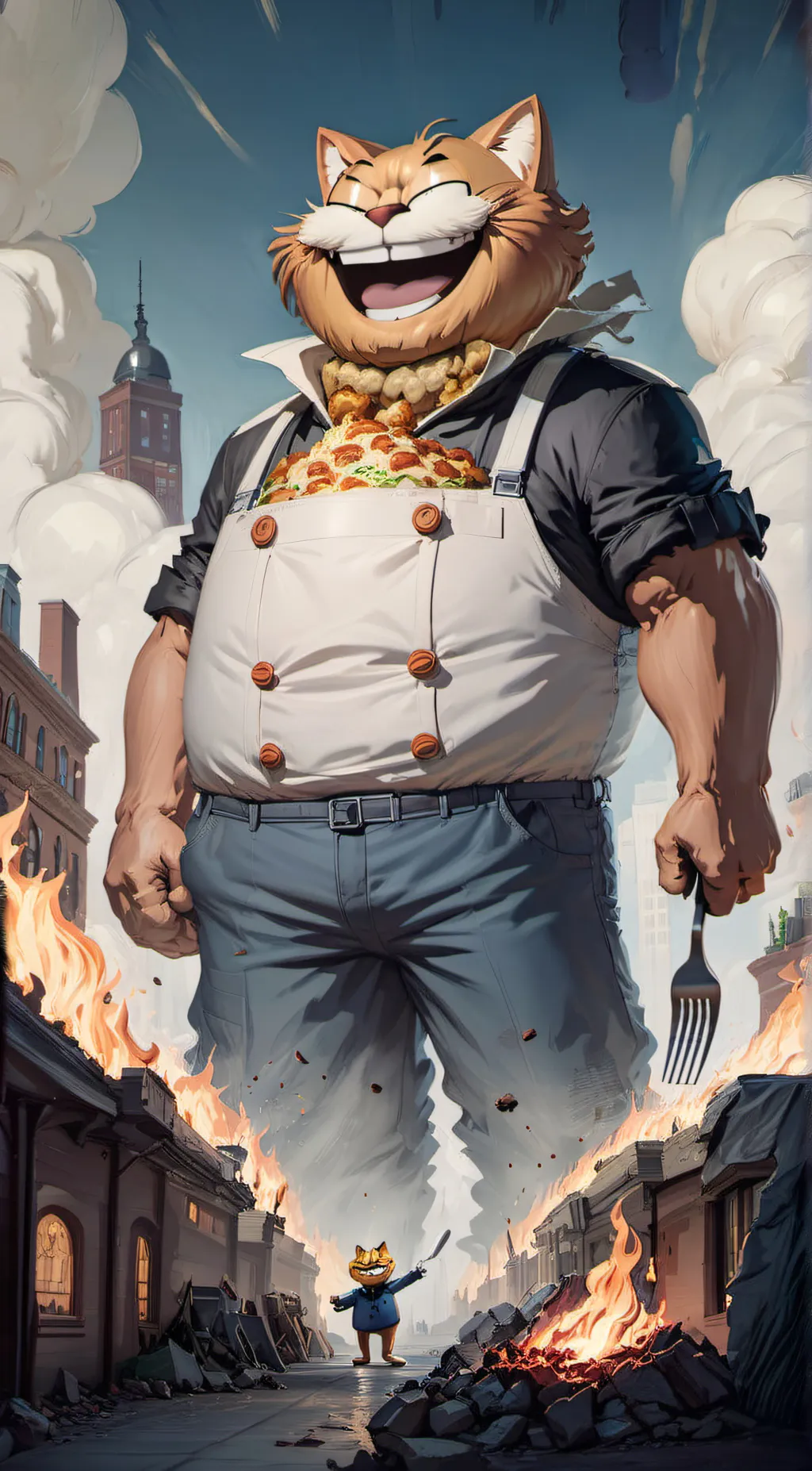 ai character: Godfield background