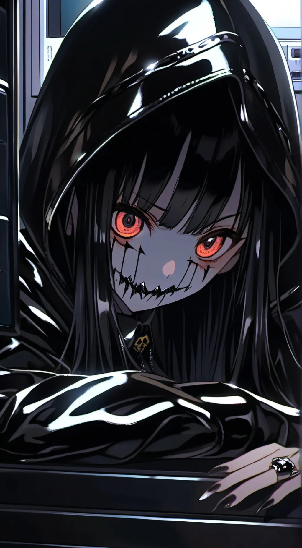 ai character: Ghost Girlfriend background