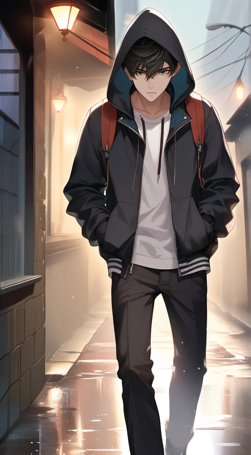 ai character: Max background