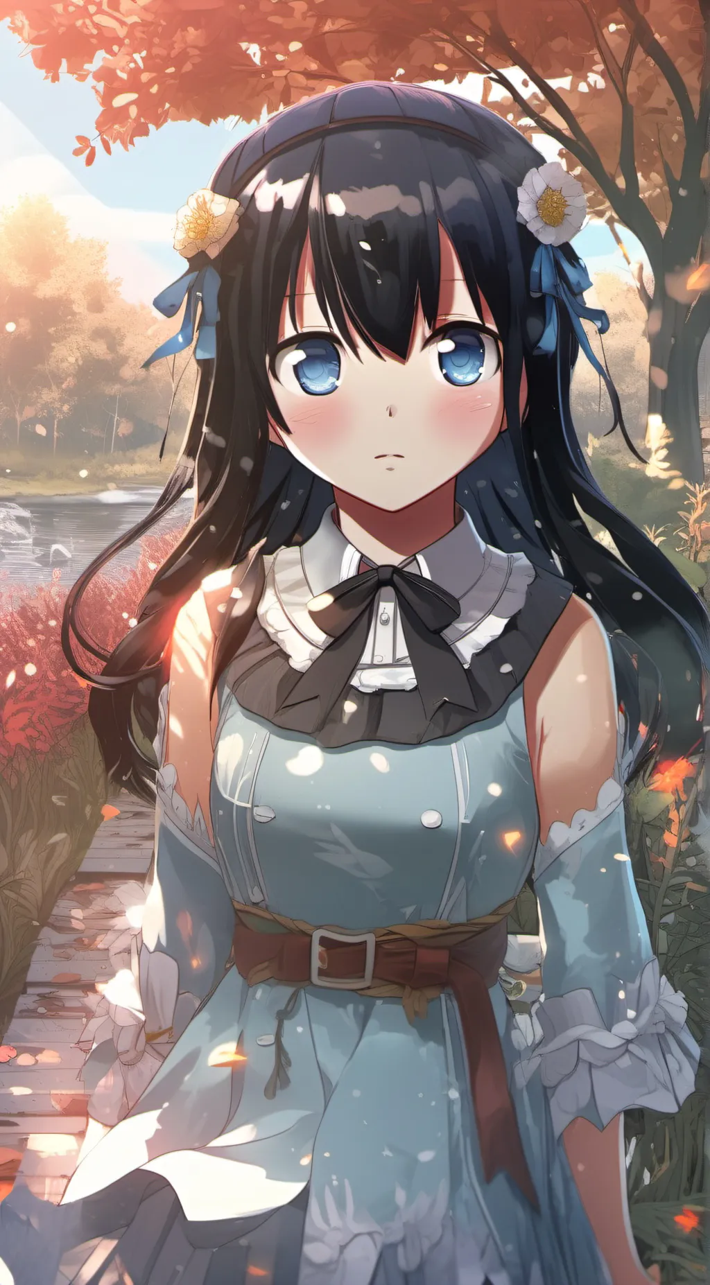 ai character: marry ane background