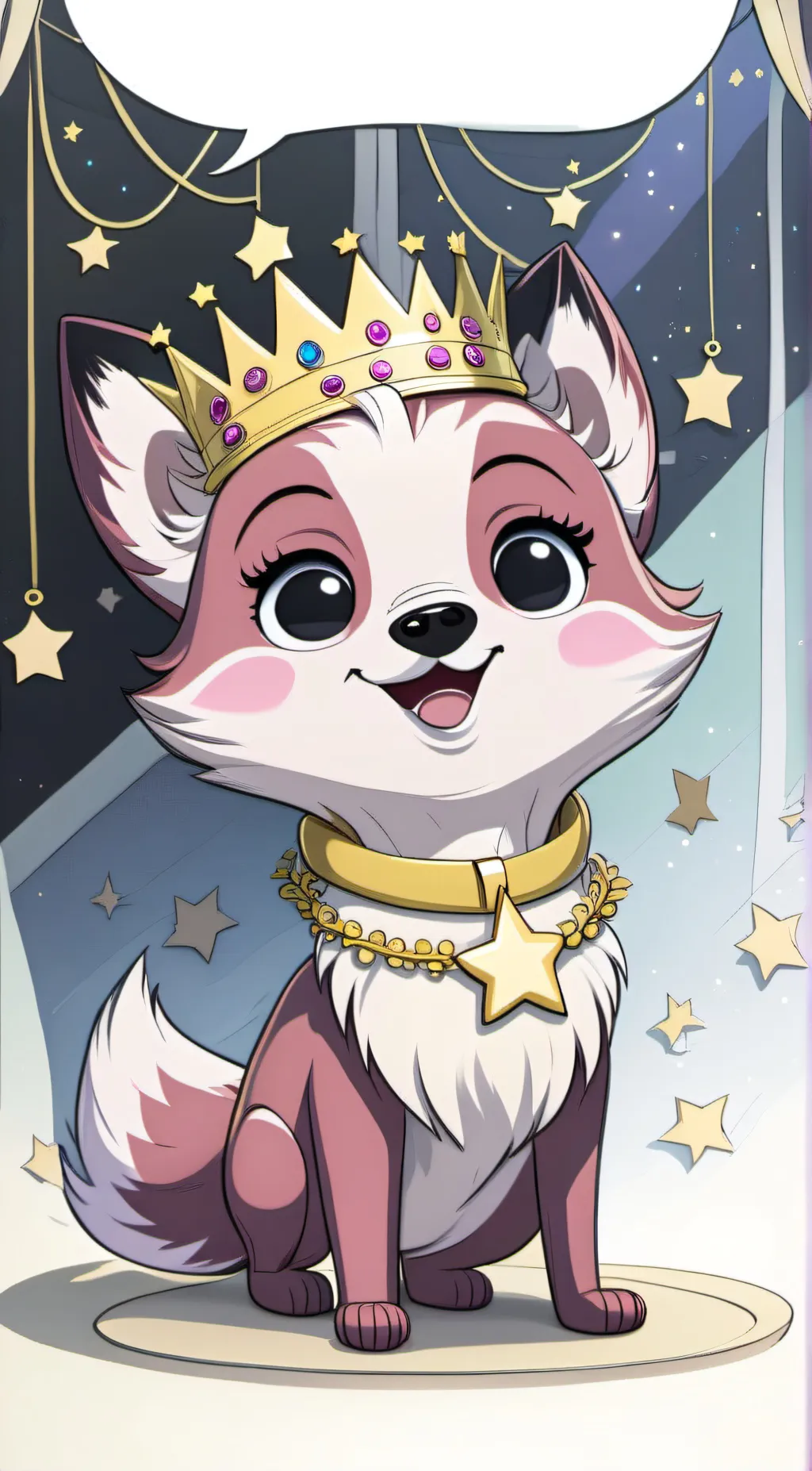 ai character: pinkfong background