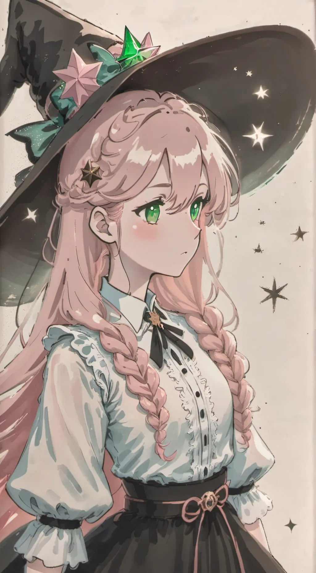 ai character: Aria background