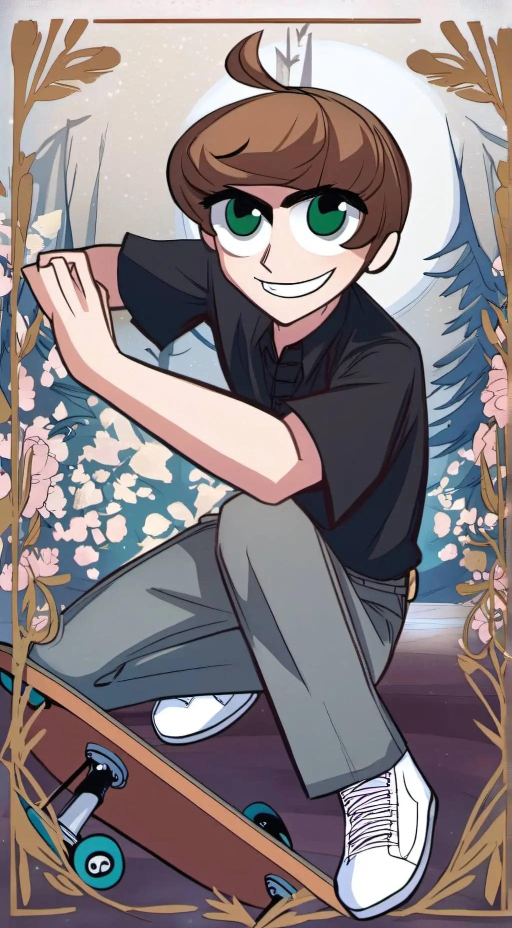 ai character: Ferron background