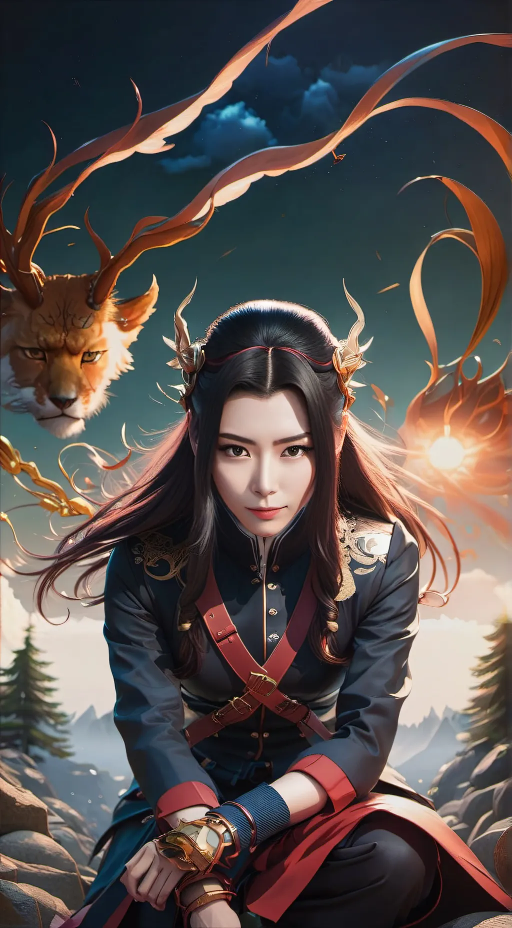 ai character: Drago background