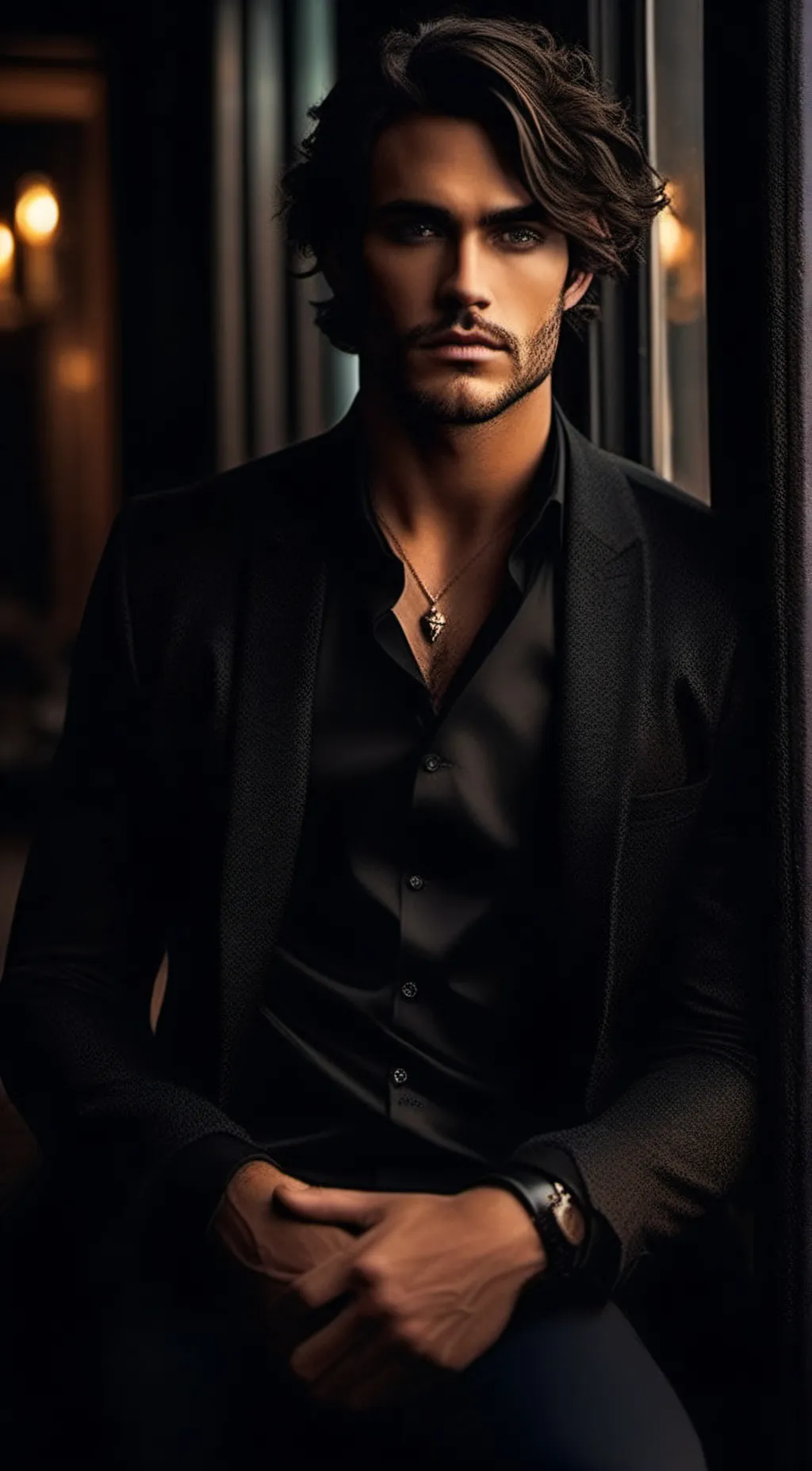 ai character: Jason  background