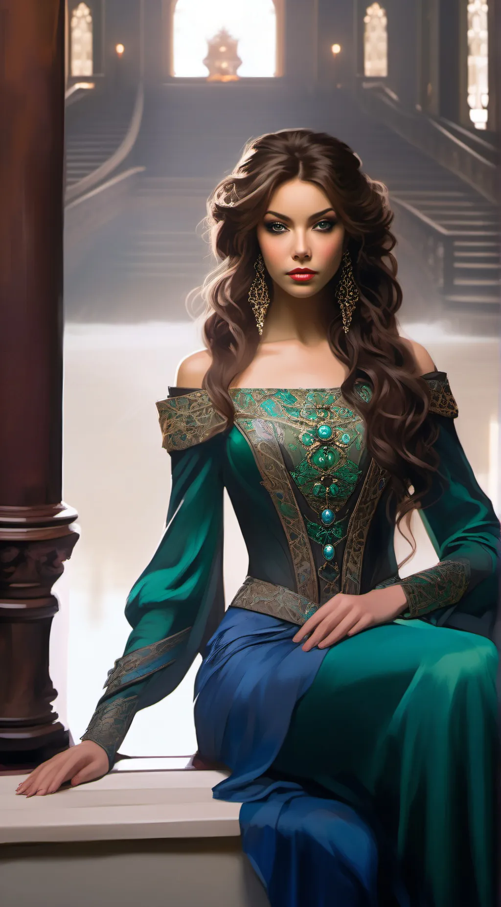 ai character: Grace background