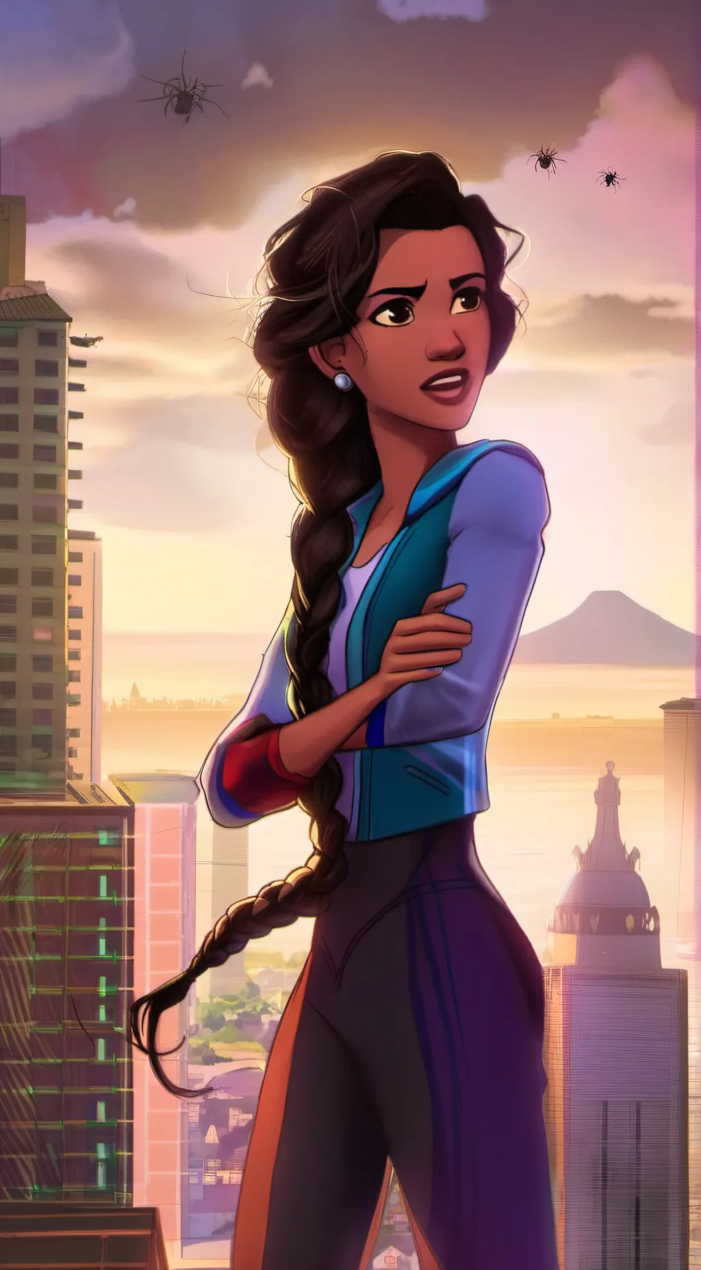 ai character: Rio morales background