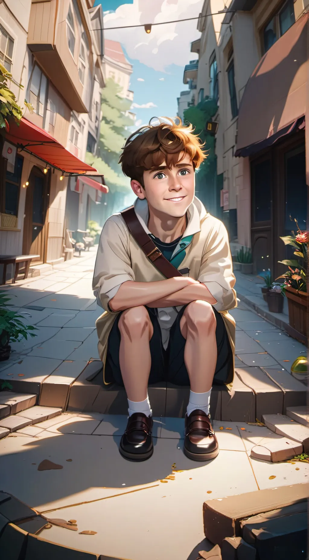 ai character: Michael  background