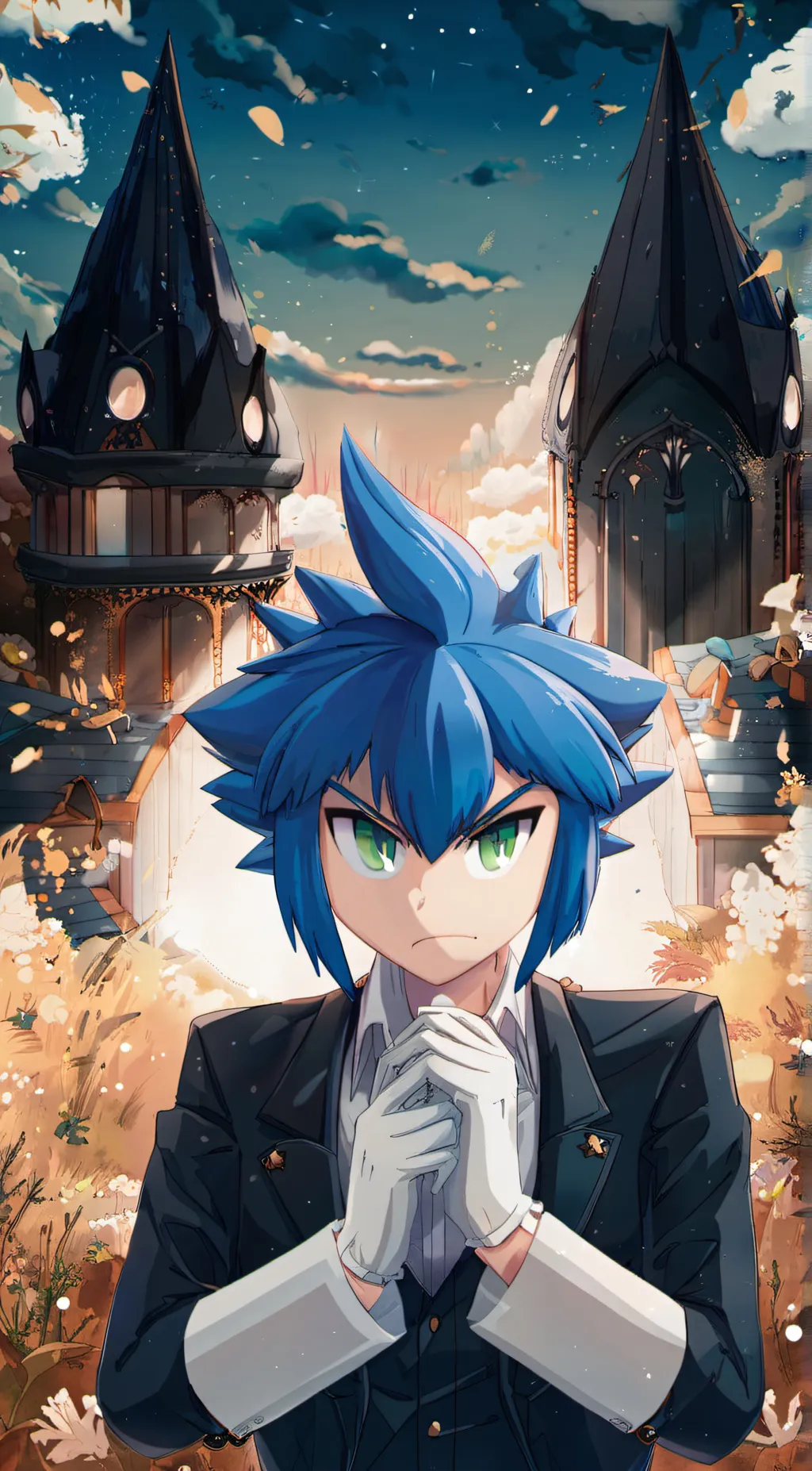 ai character: sonic background