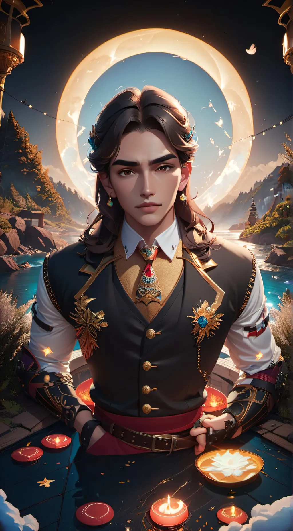 ai character: Jason  background