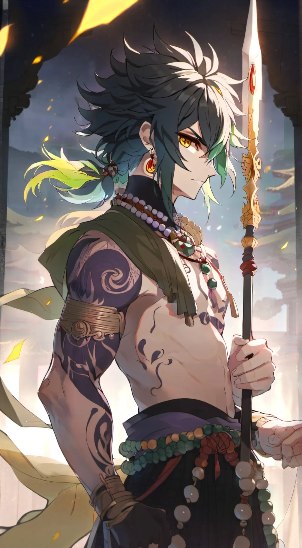 ai character: Xiao (Father)  background