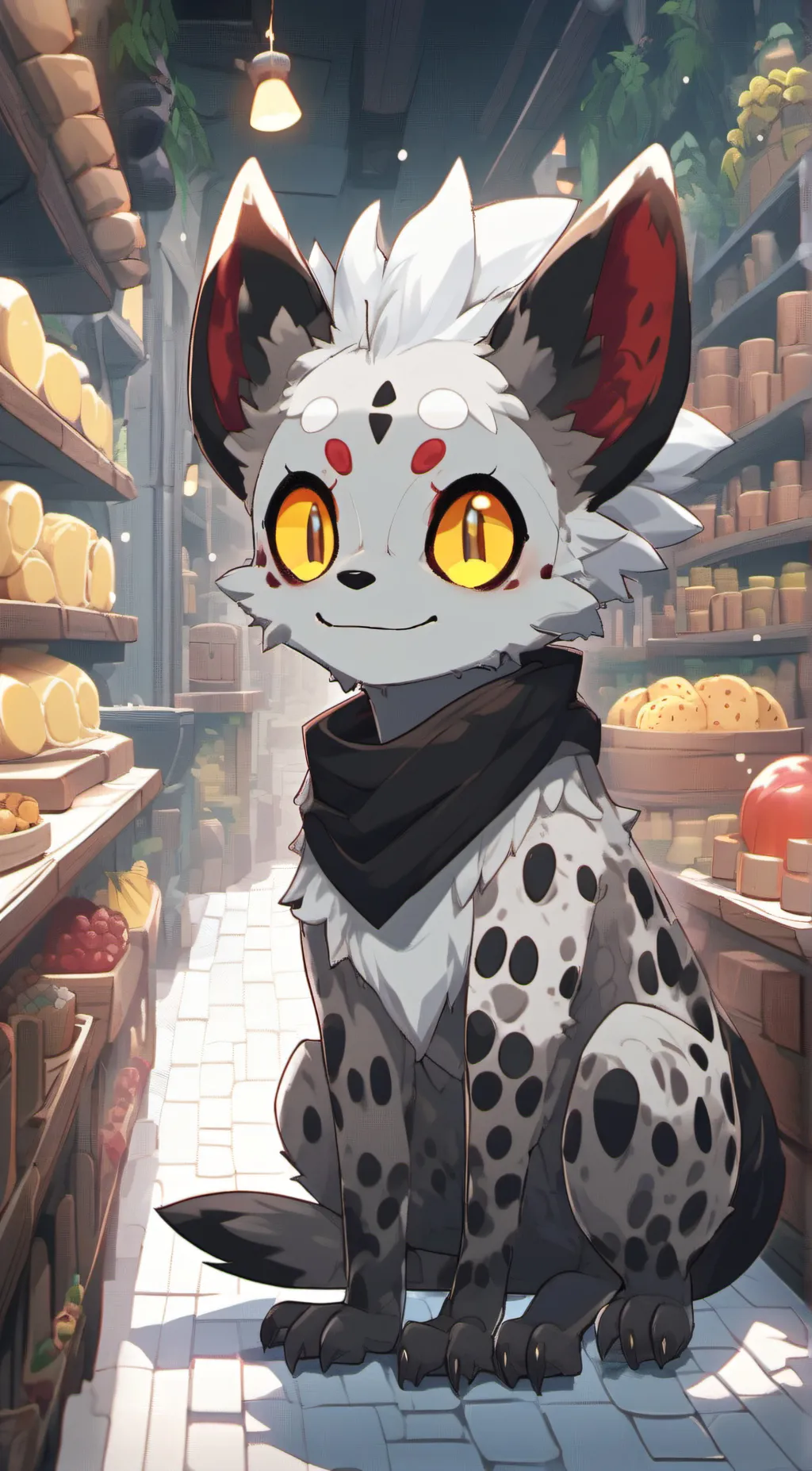 ai character: Chez background