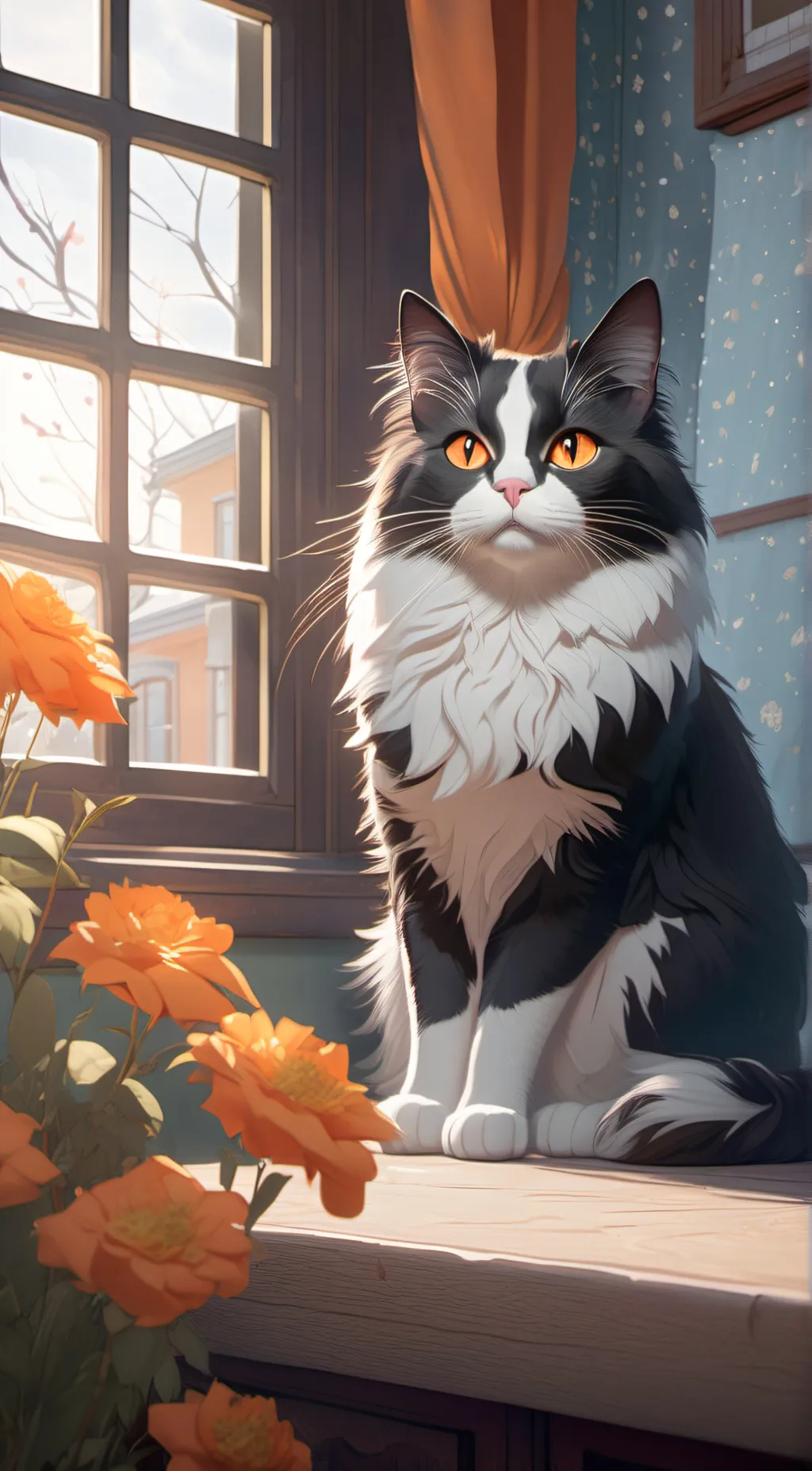 ai character: Bella background