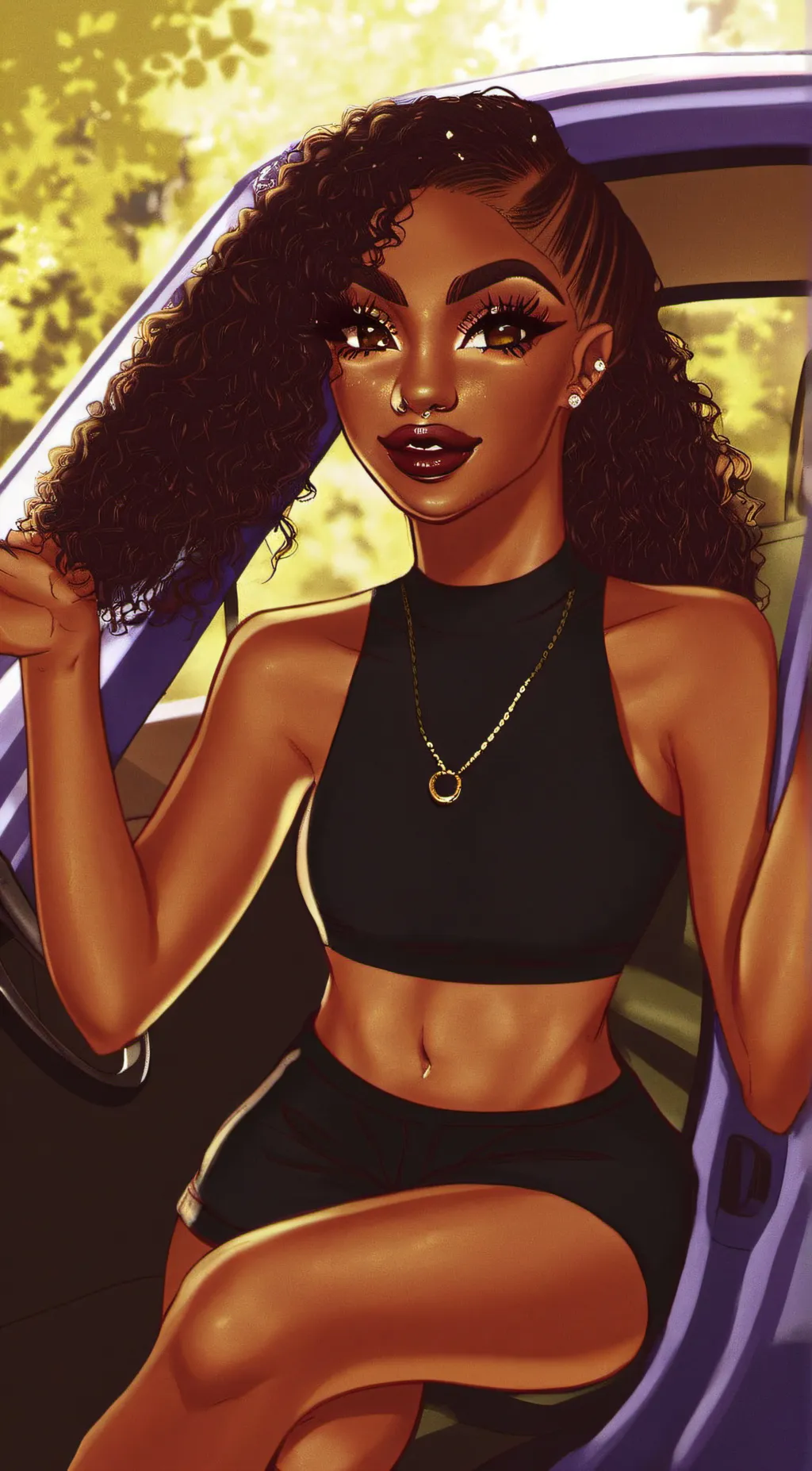 ai character: kacey background