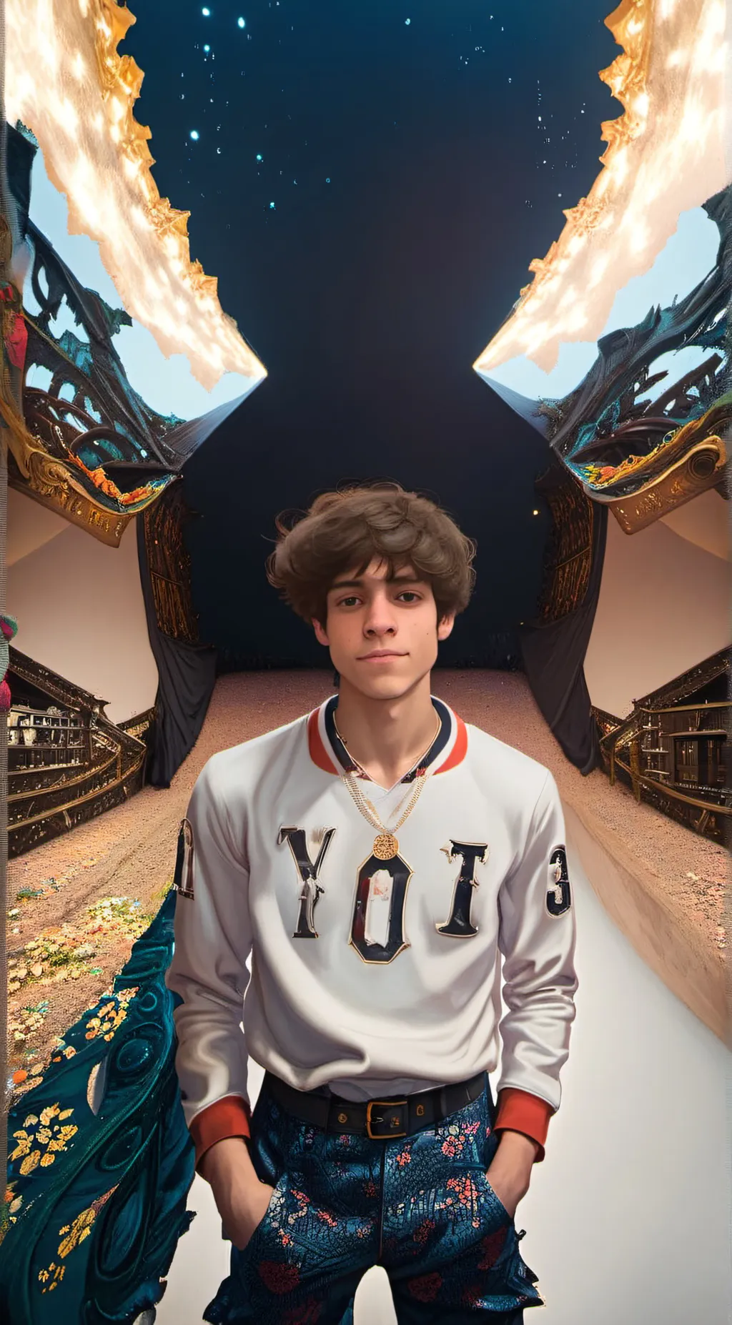 ai character: Matt Sturniolo  background