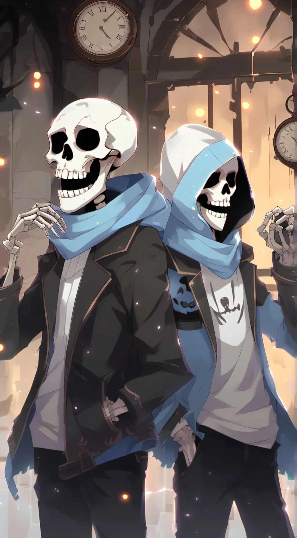 ai character: sans background