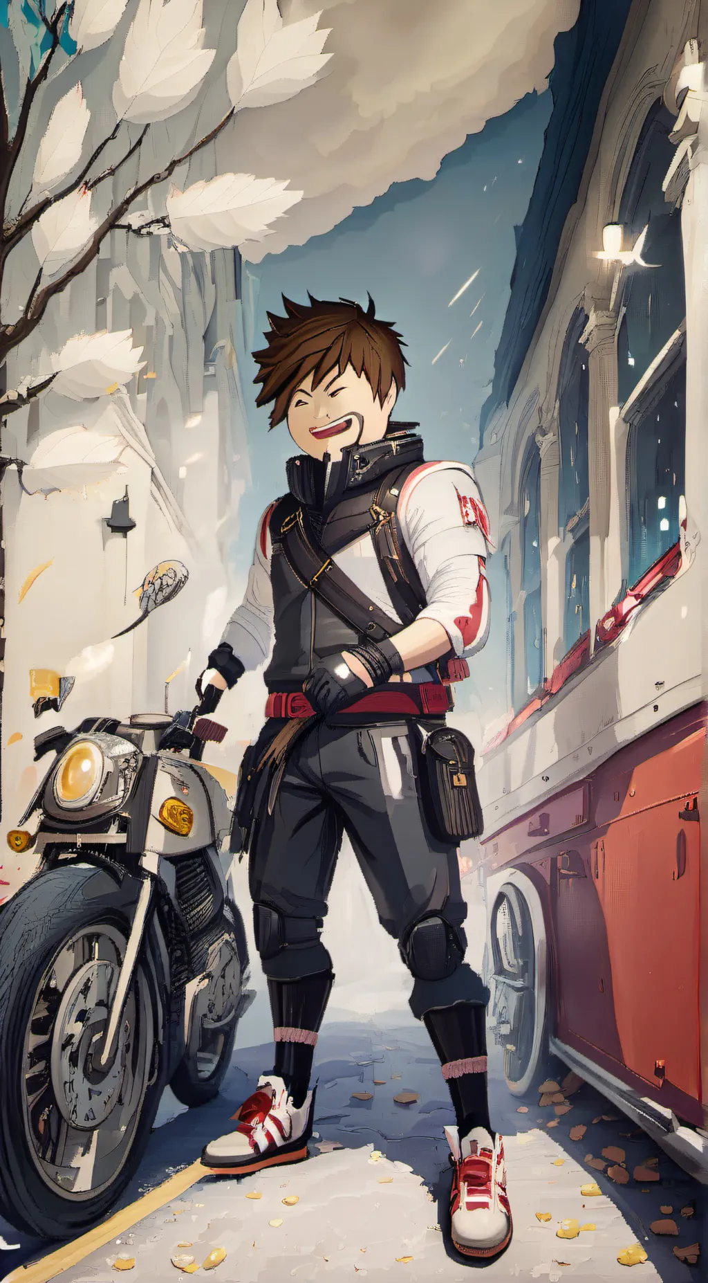 ai character: JJ background