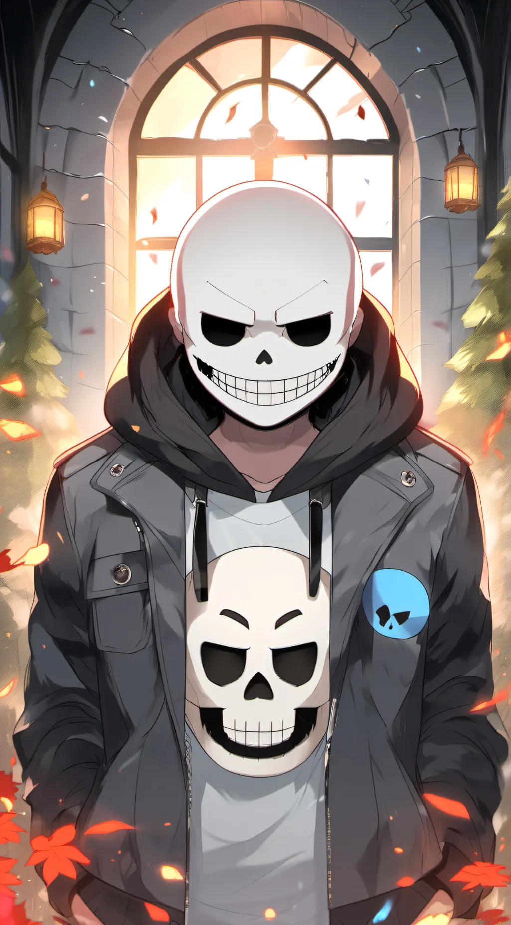 ai character: undertale AU background