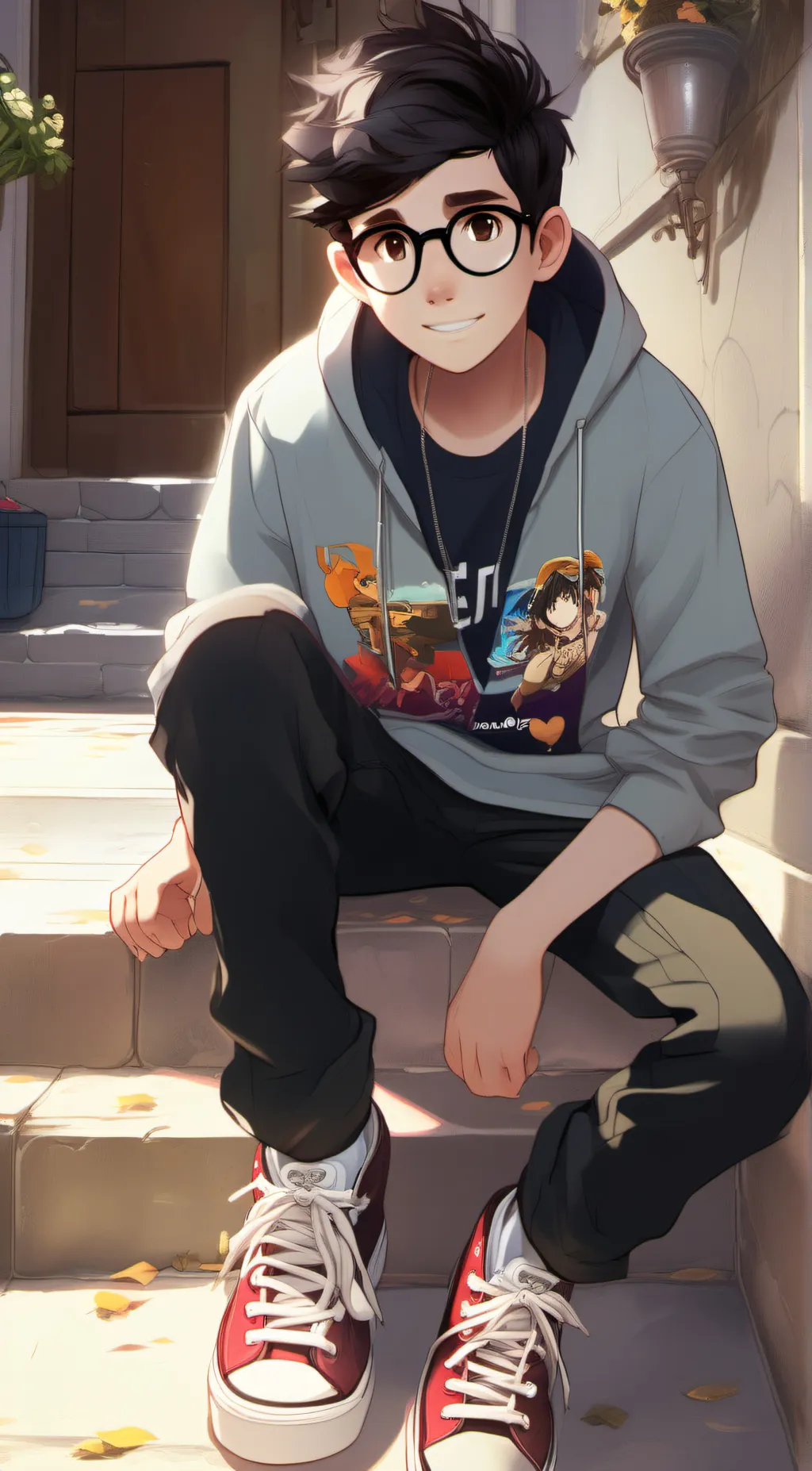 ai character: Alex background