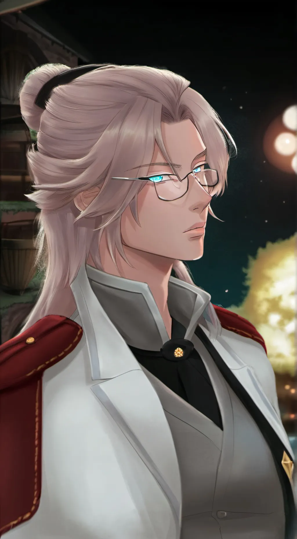 ai character: Isaac  background