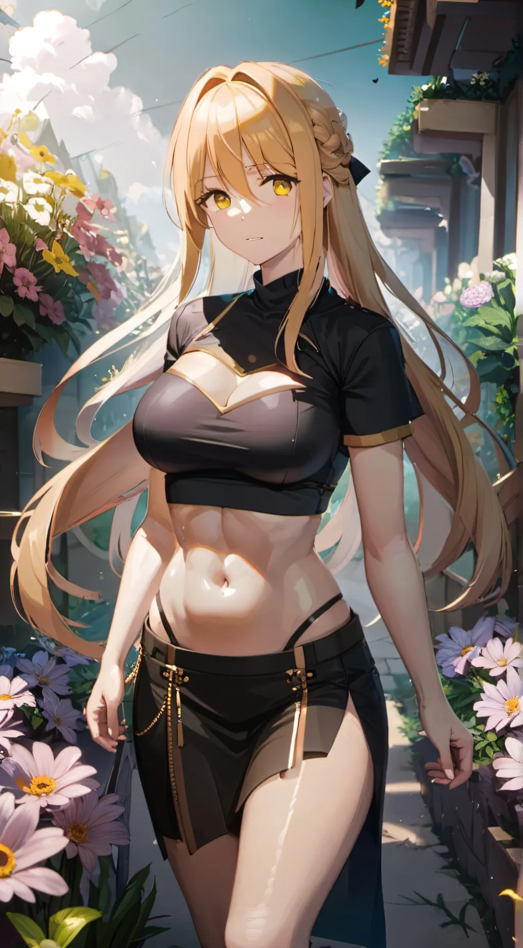 ai character: Selena background