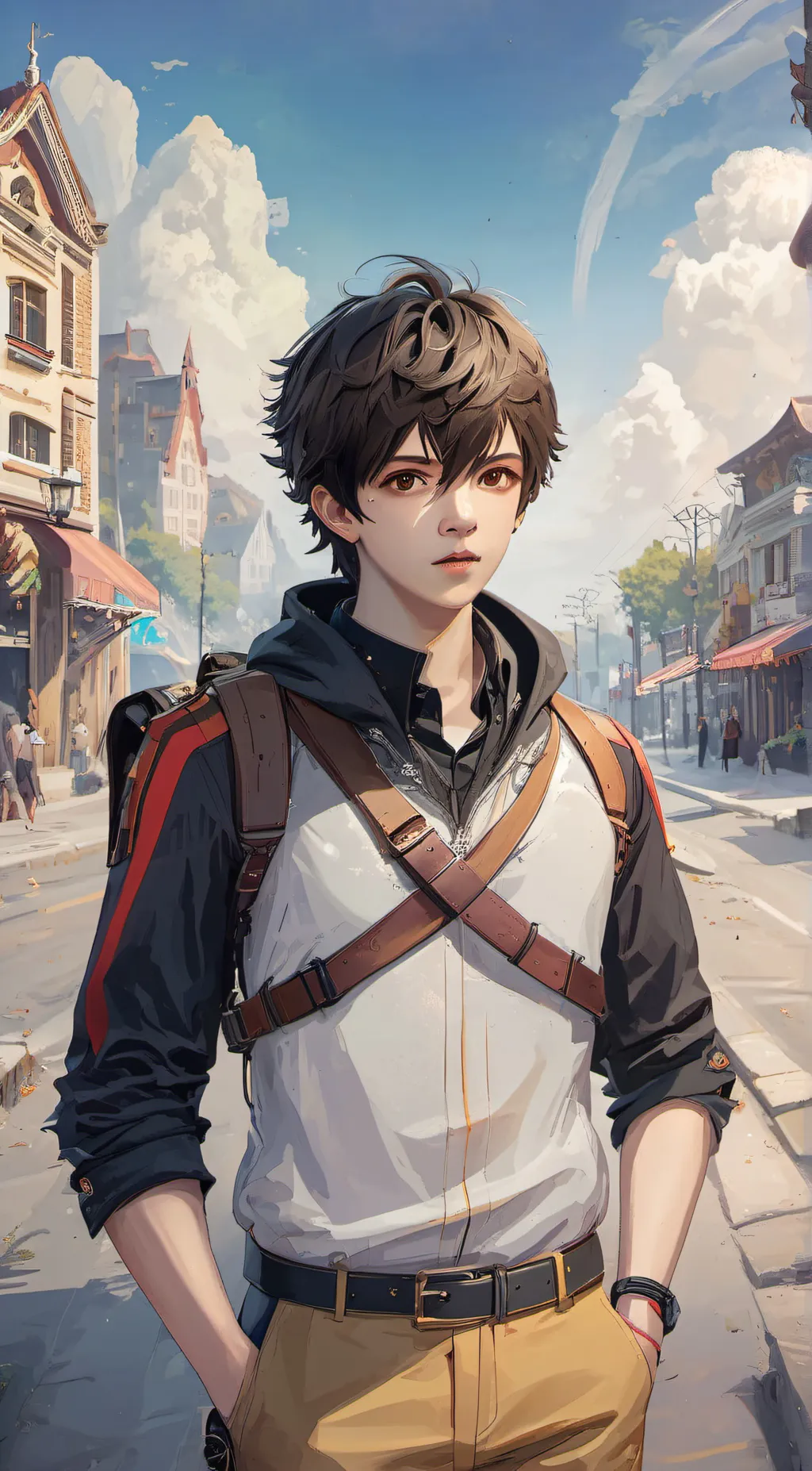 ai character: johnson  background