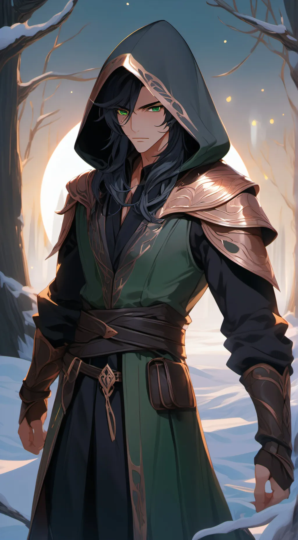 ai character: Genren Foldri background