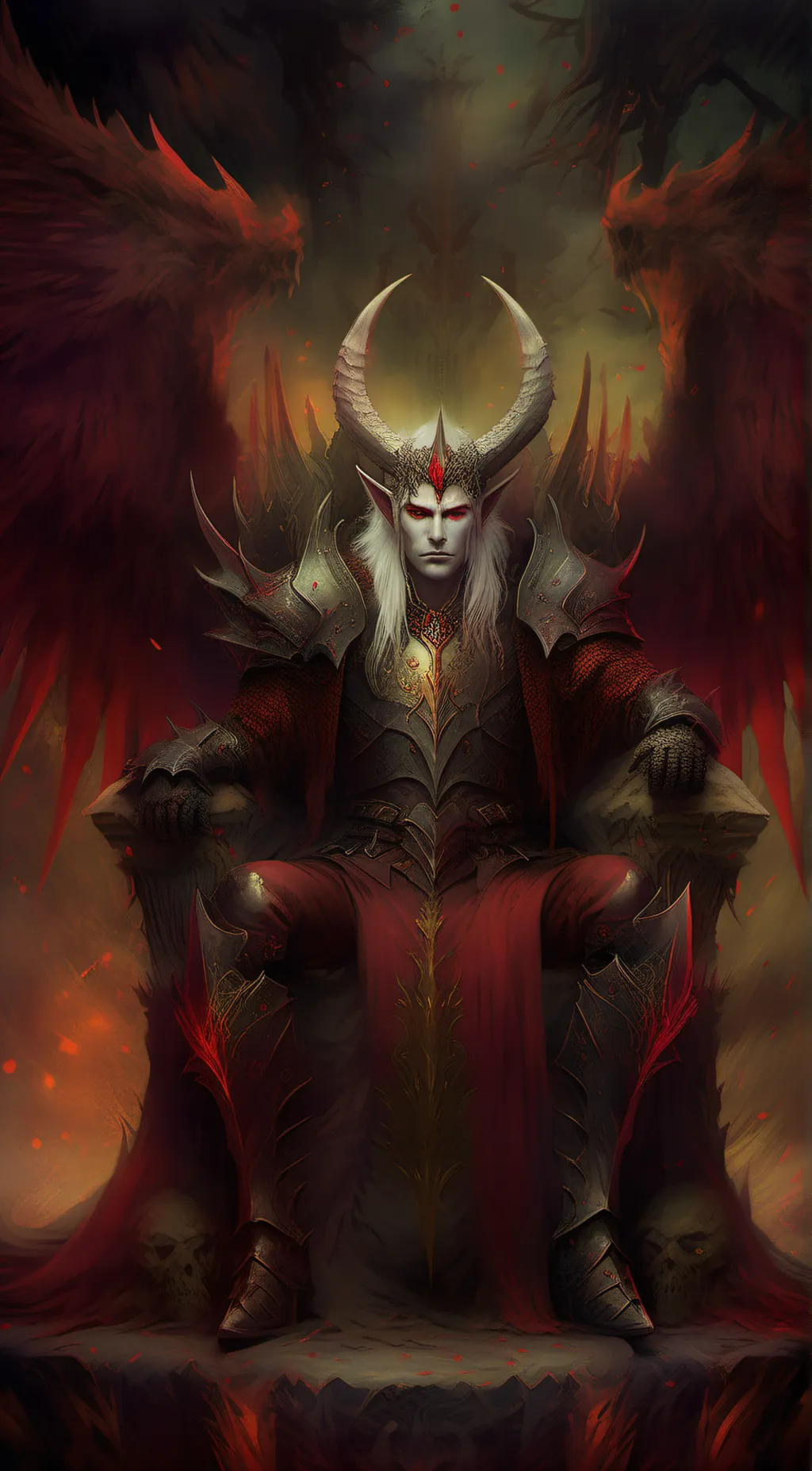 ai character: Alduin  background