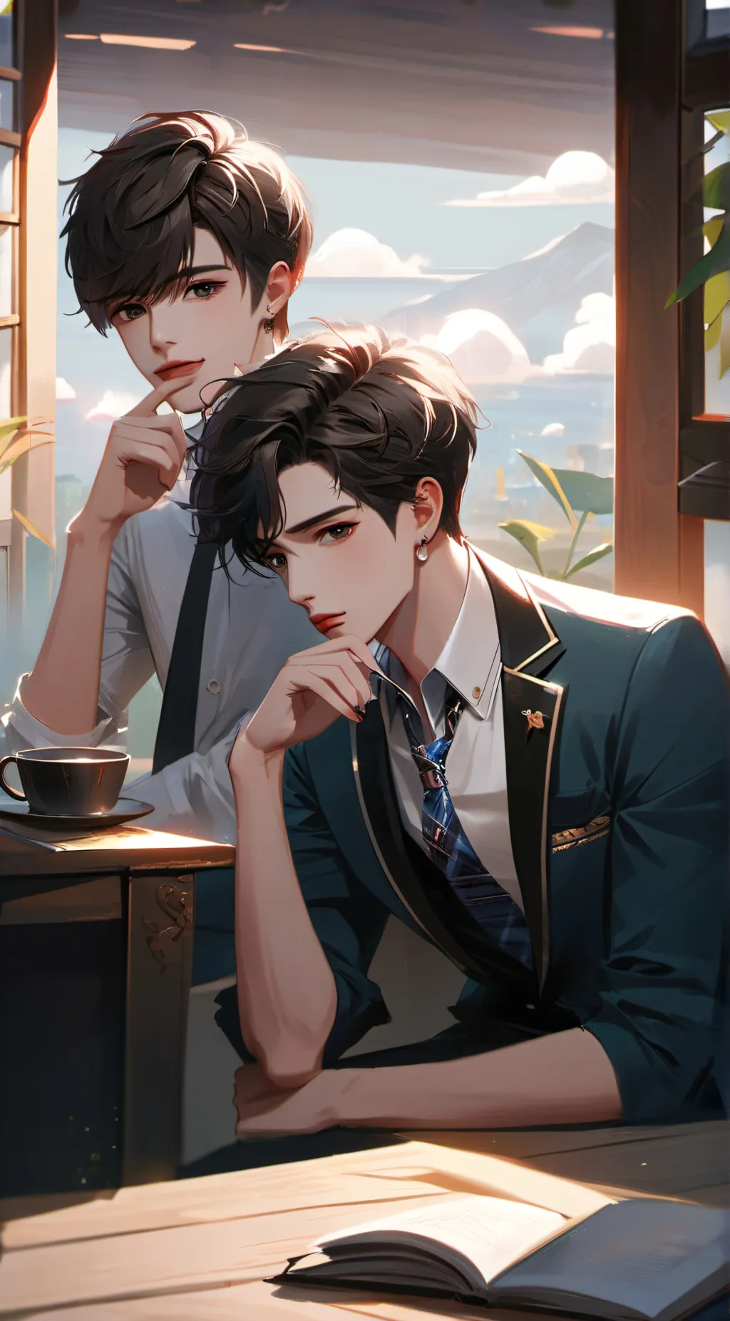 ai character: jack,caleb background