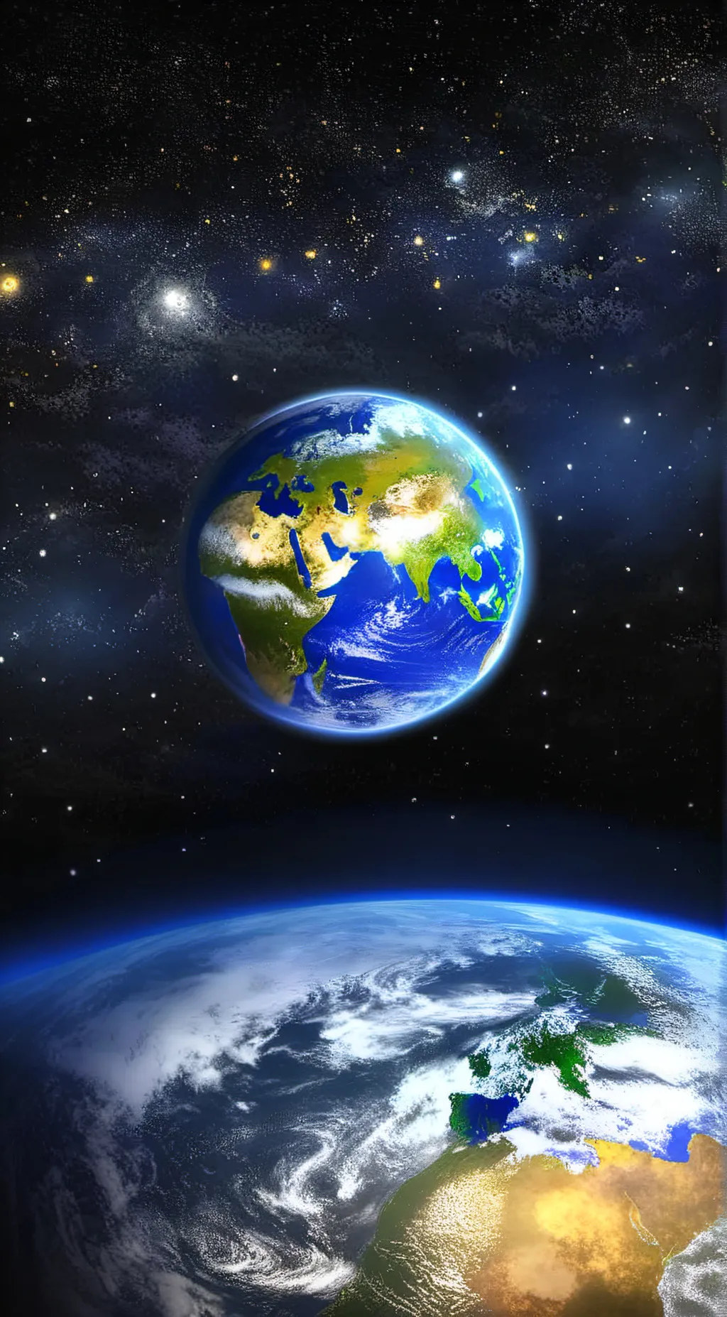 ai character: space background