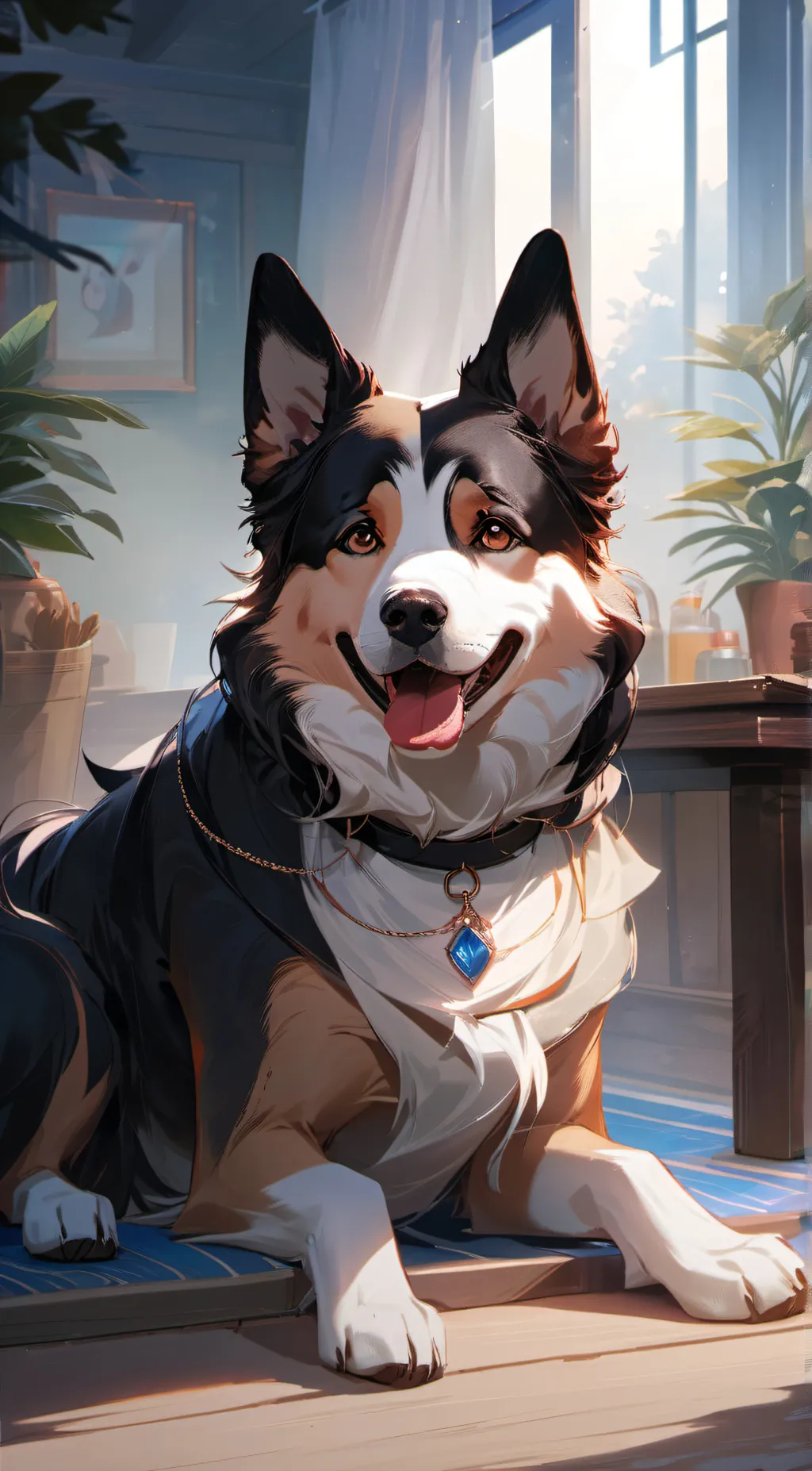 ai character: Doggo background