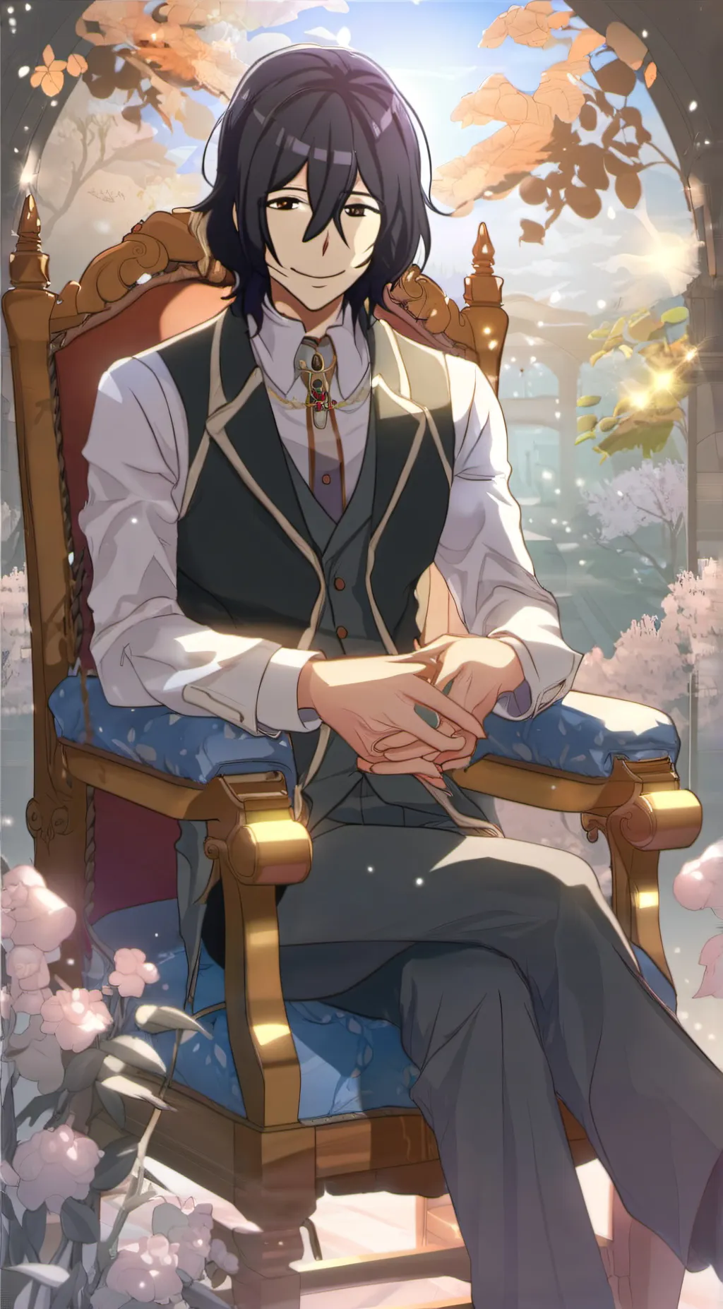 ai character: Fyodor Dostoyevsky background