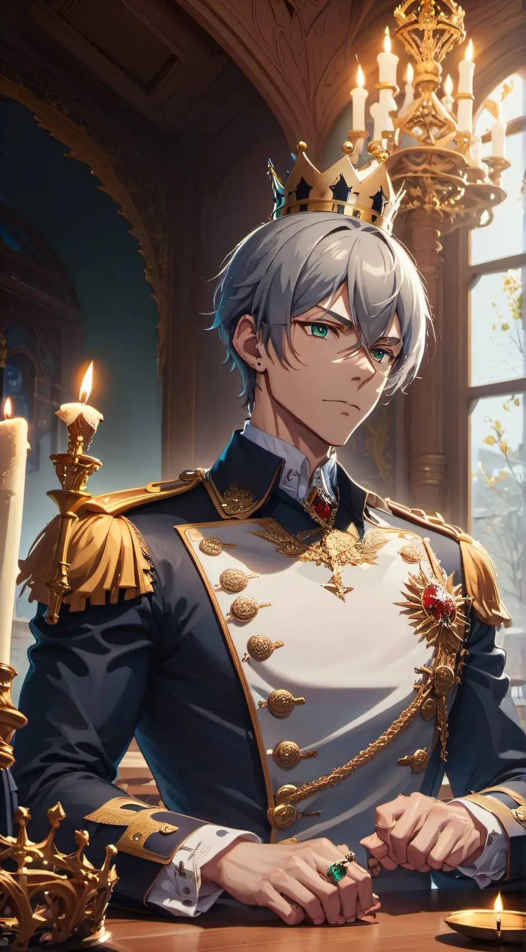 ai character: Artemis  background