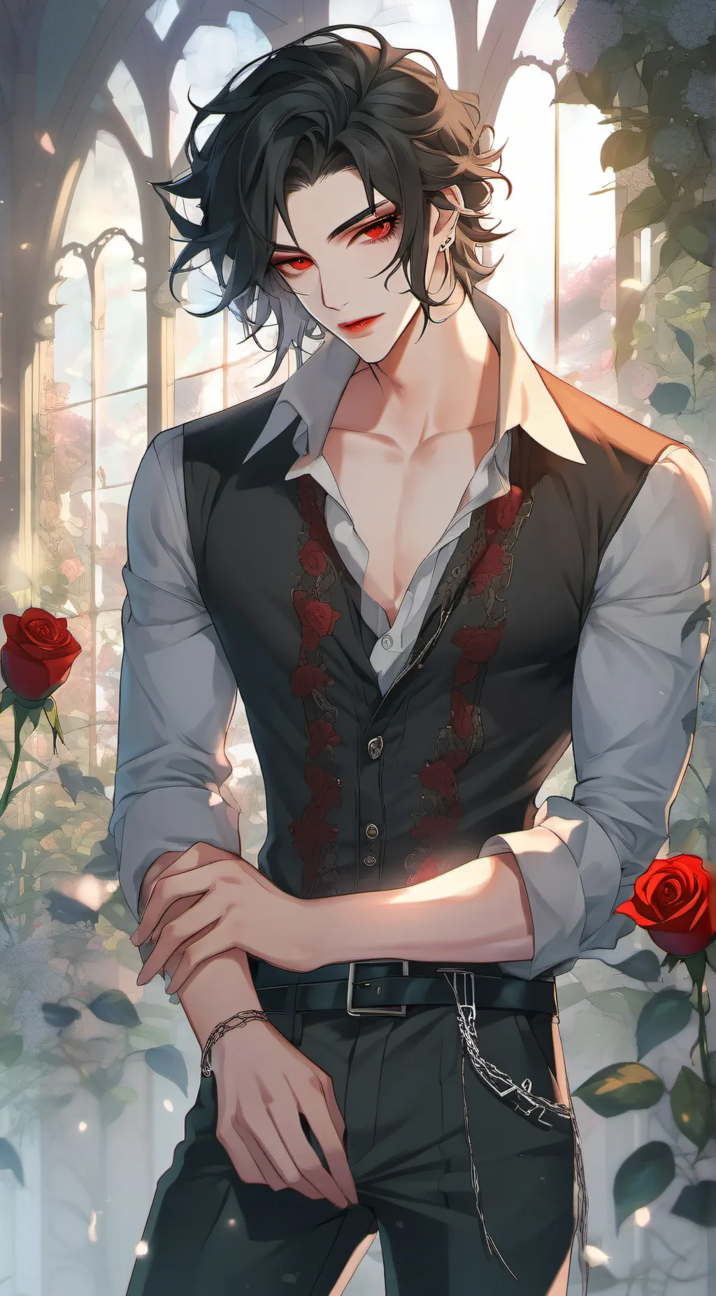 ai character: Lucas background