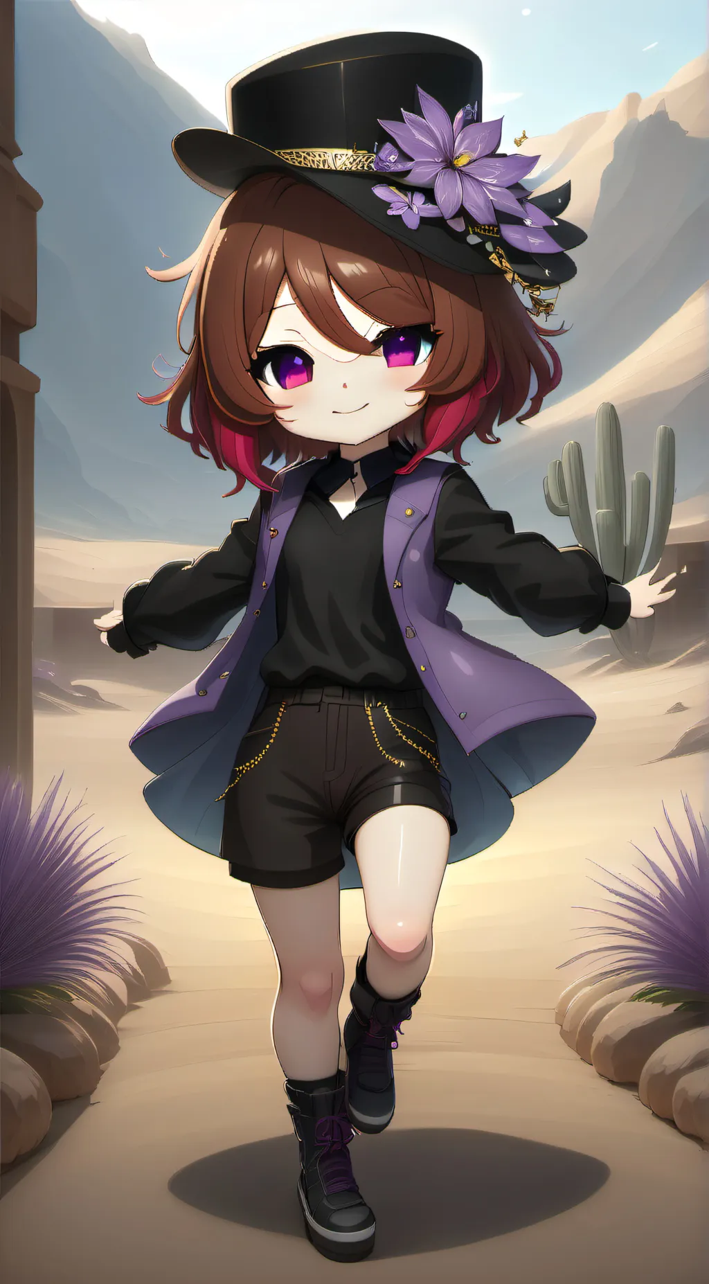 ai character: Lulu! background
