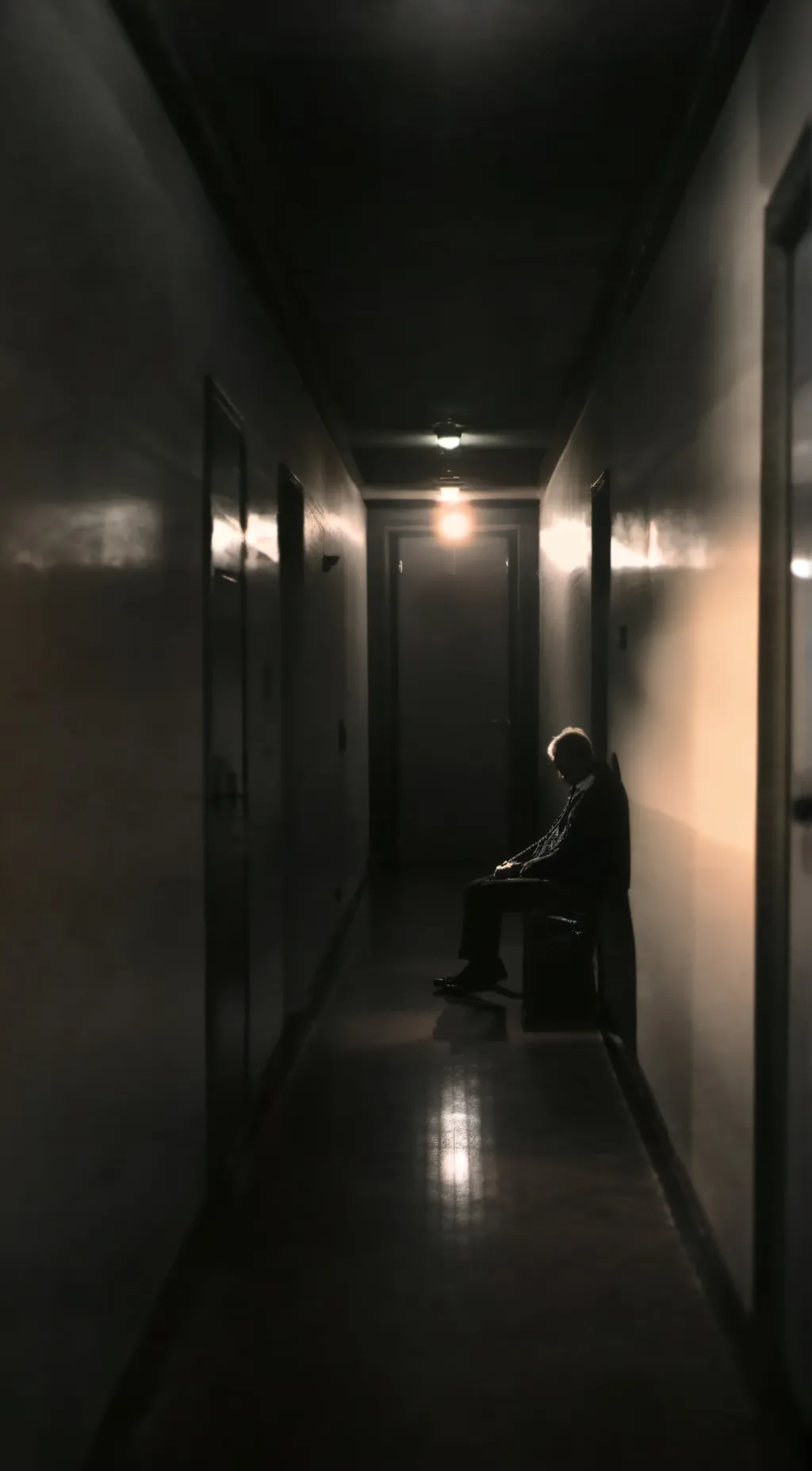 ai character: Depression test background