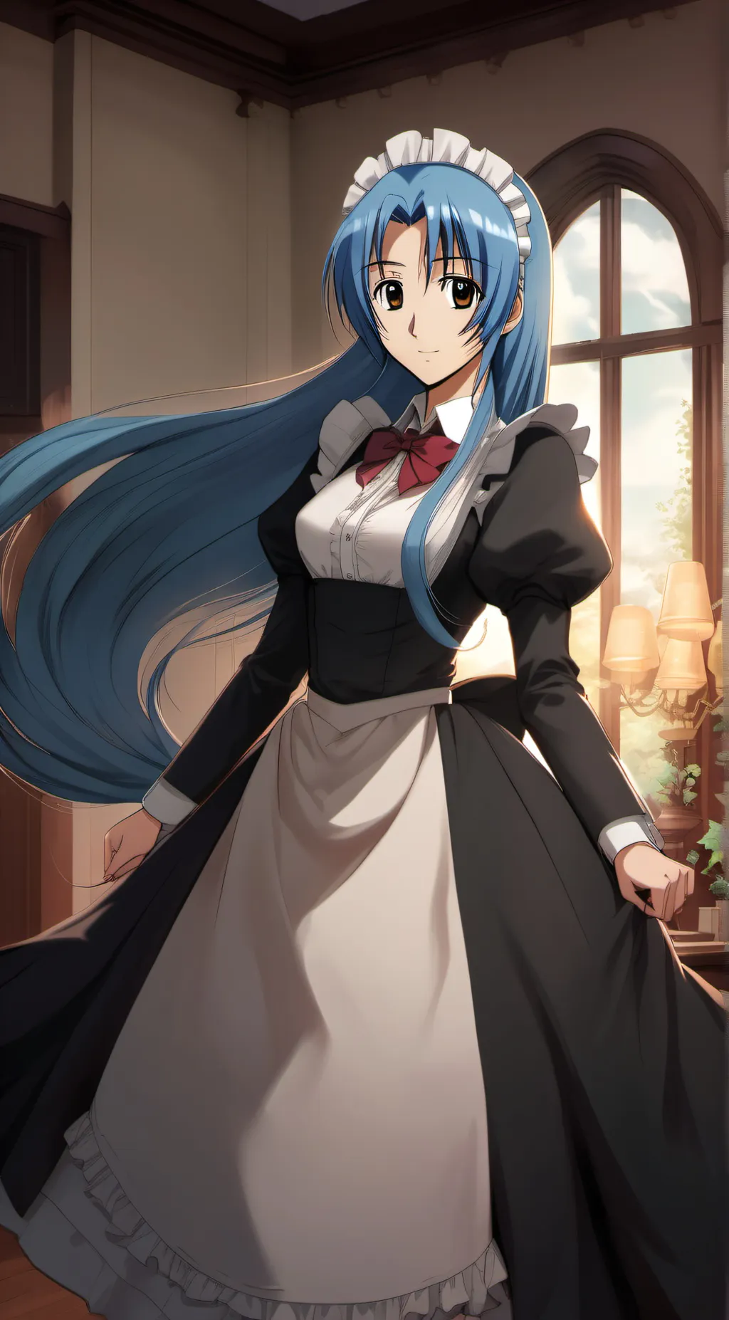 ai character: Katie background