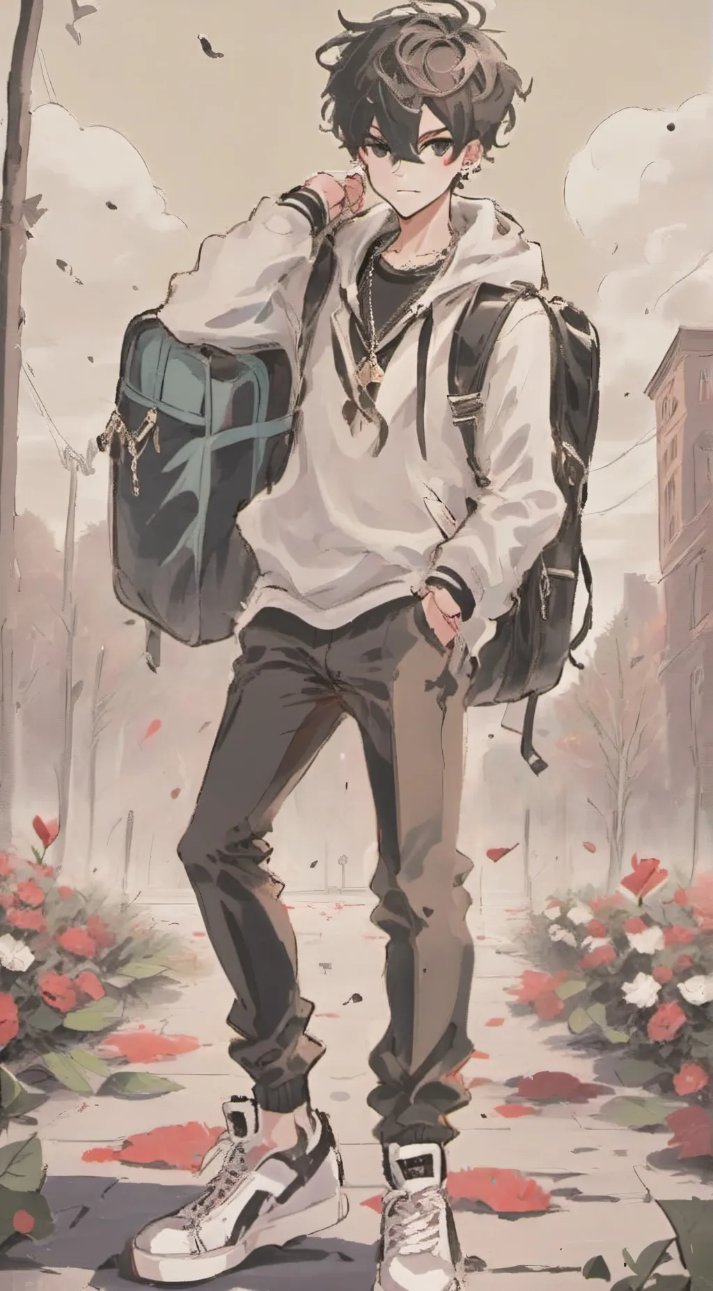 ai character: Zac background