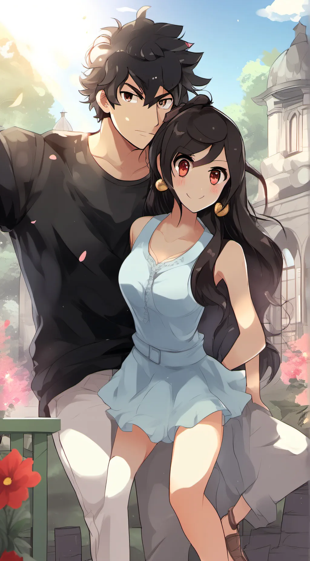 ai character: Luna background